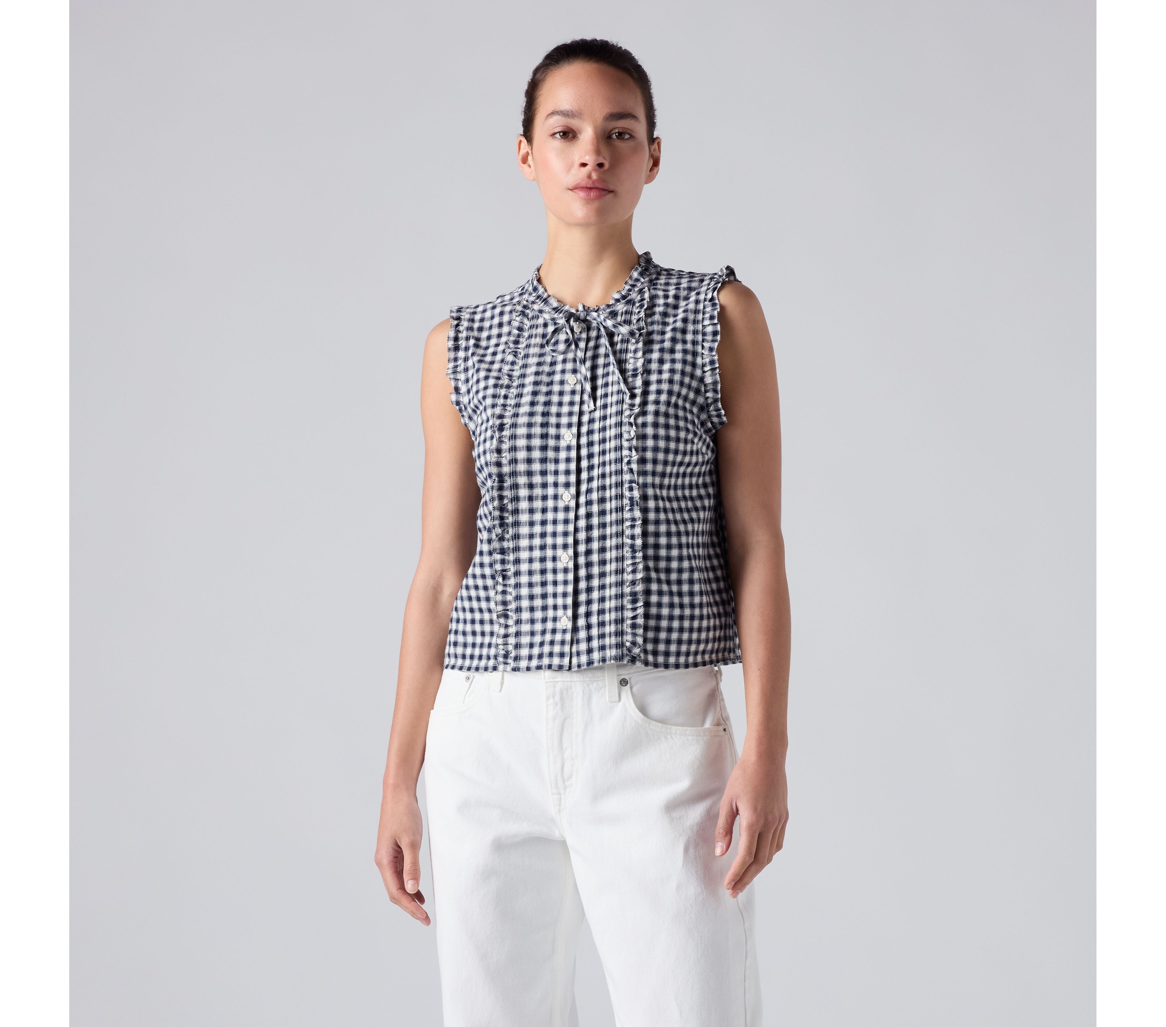 Shelby Sleeveless Slim Blouse