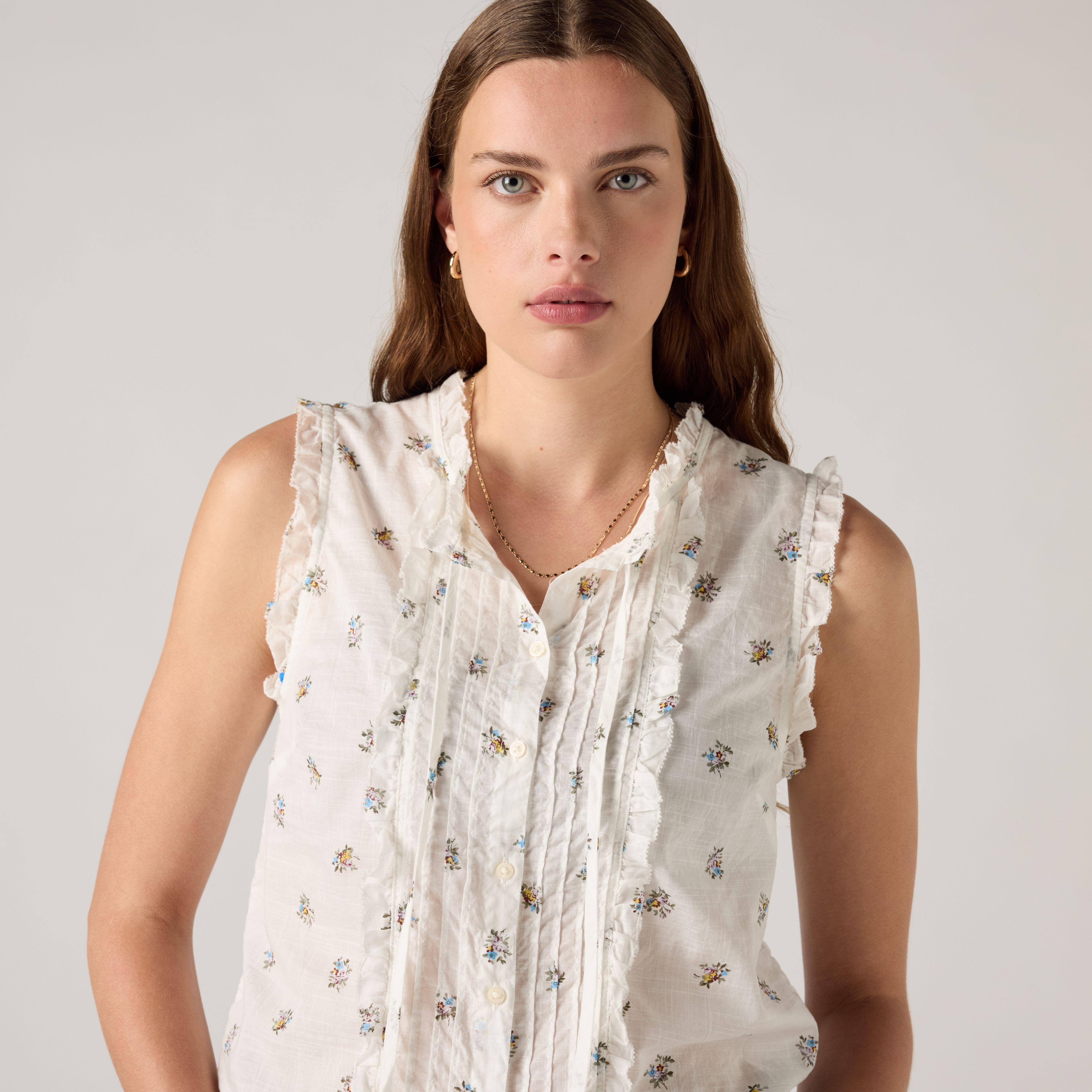Shelby Sleeveless Slim Blouse 2