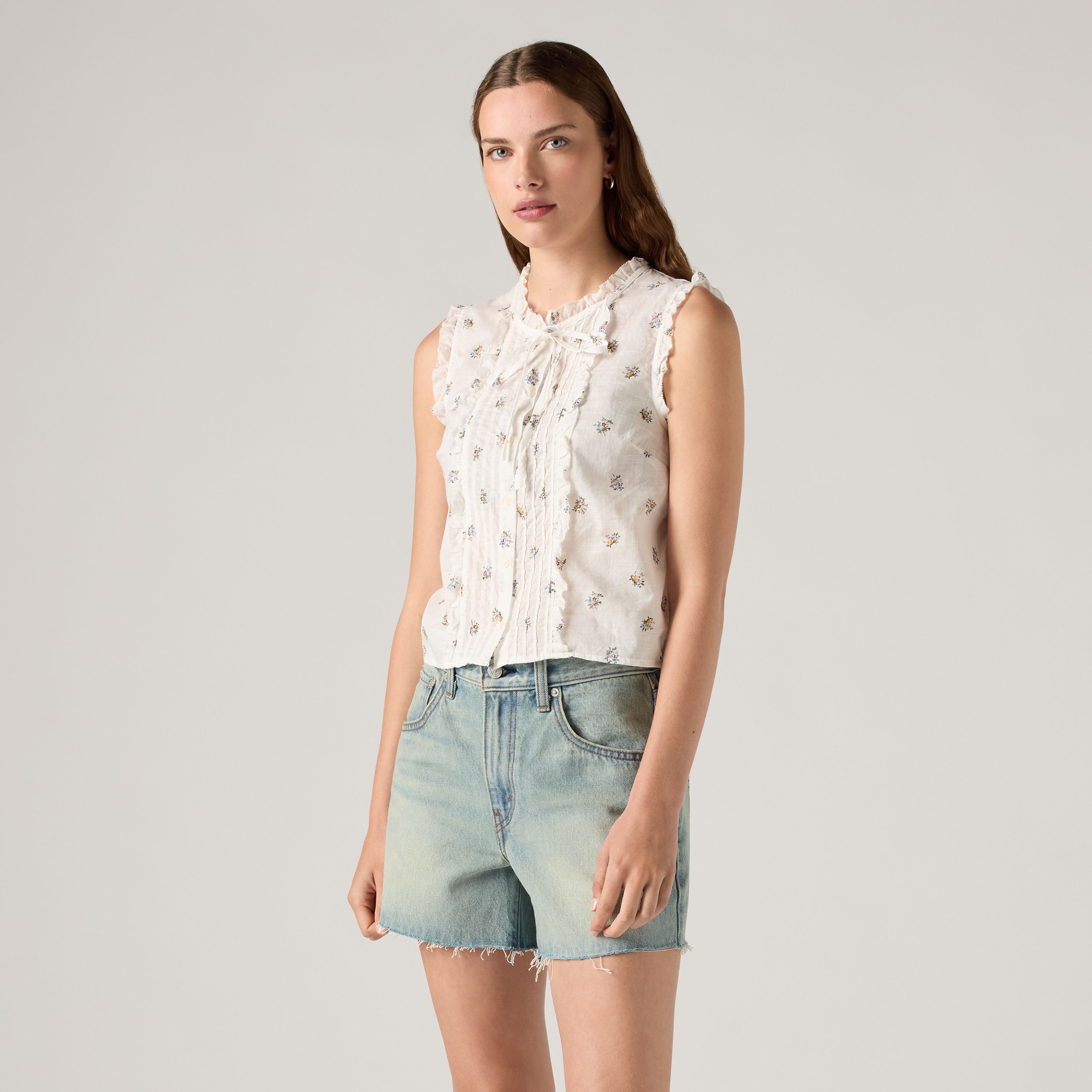 Shelby Sleeveless Slim Blouse 12