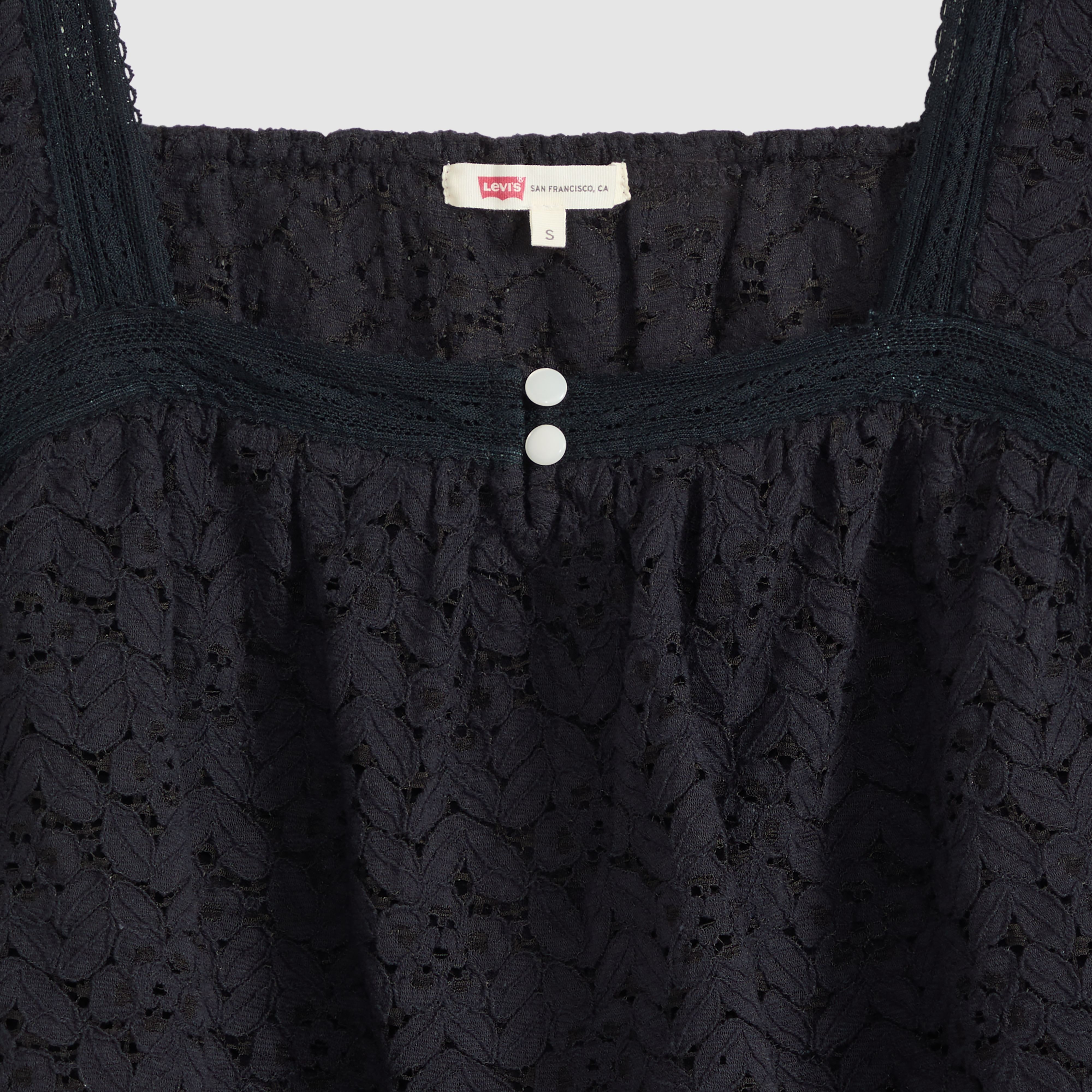 Dom Short-Sleeve Lace Blouse 6