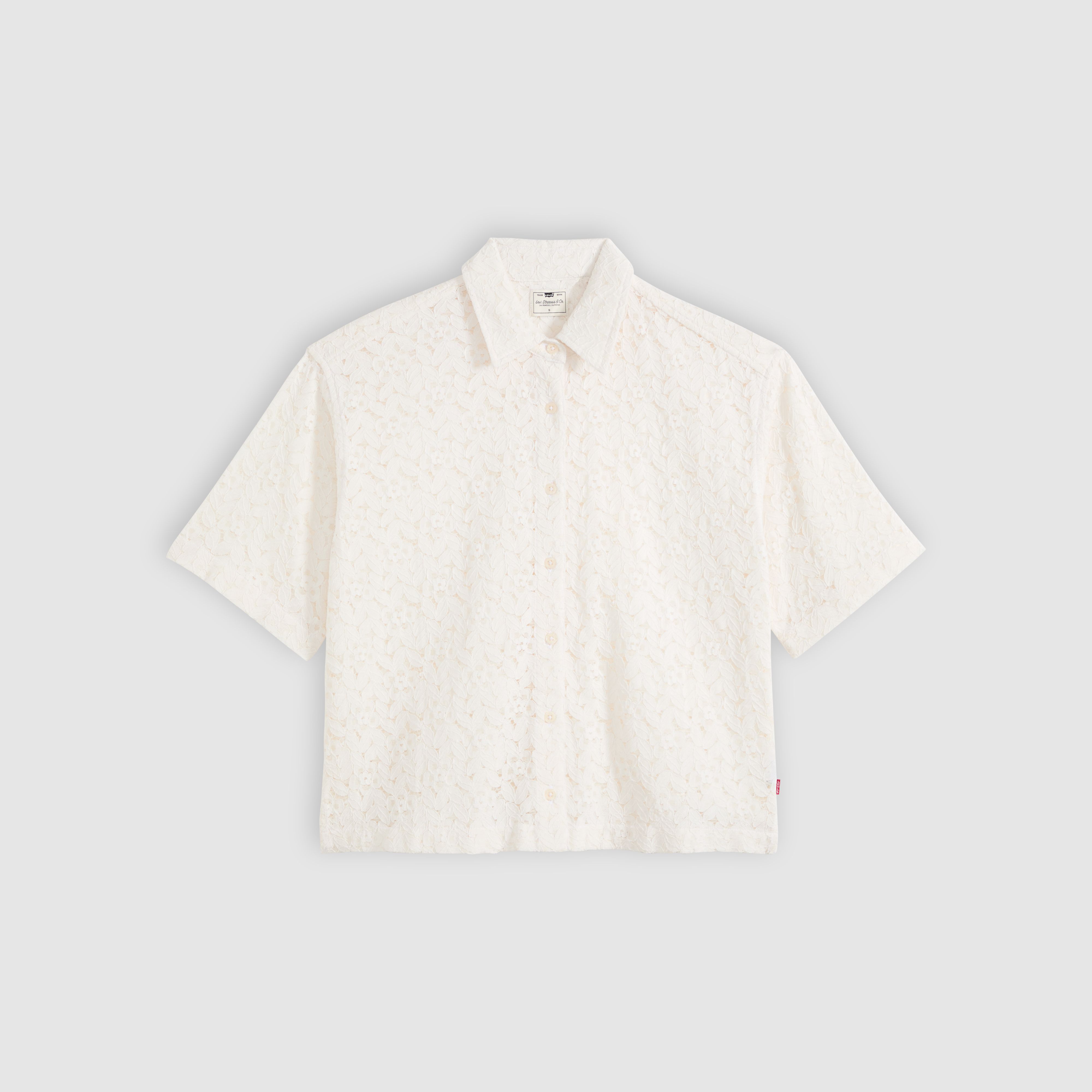 Harlie Short Sleeve Lace Shirt 5