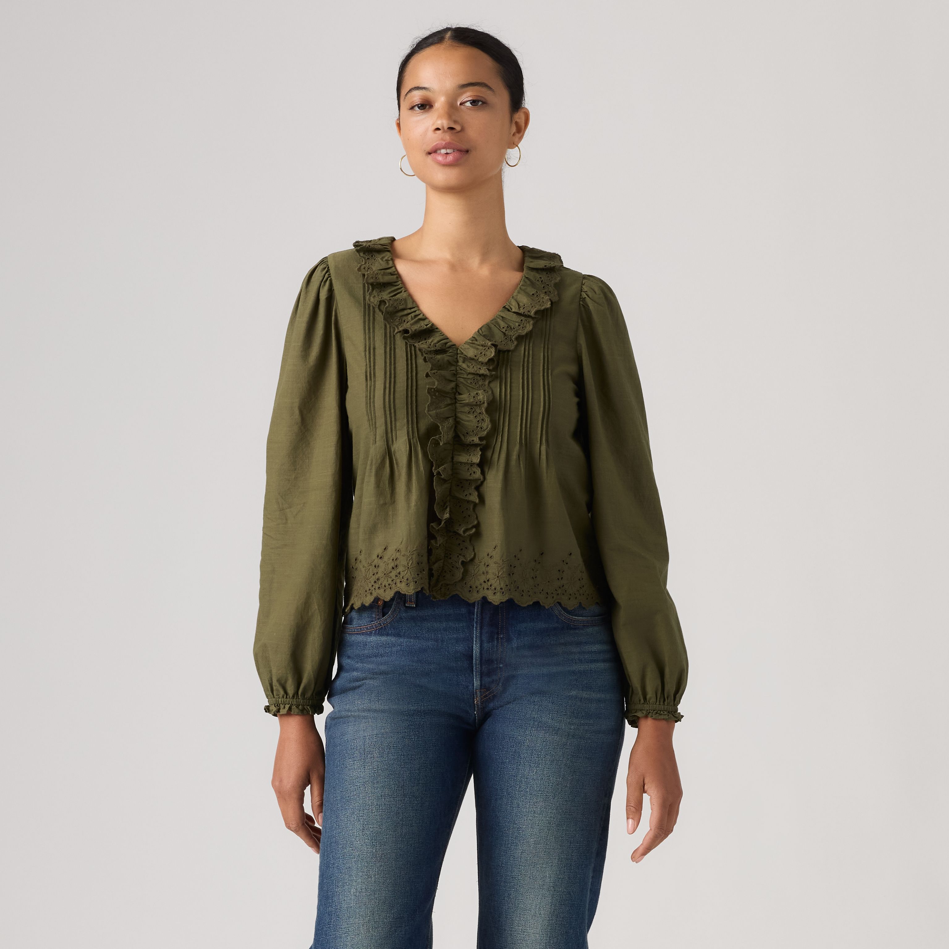 Claire Long-Sleeve Blouse 1