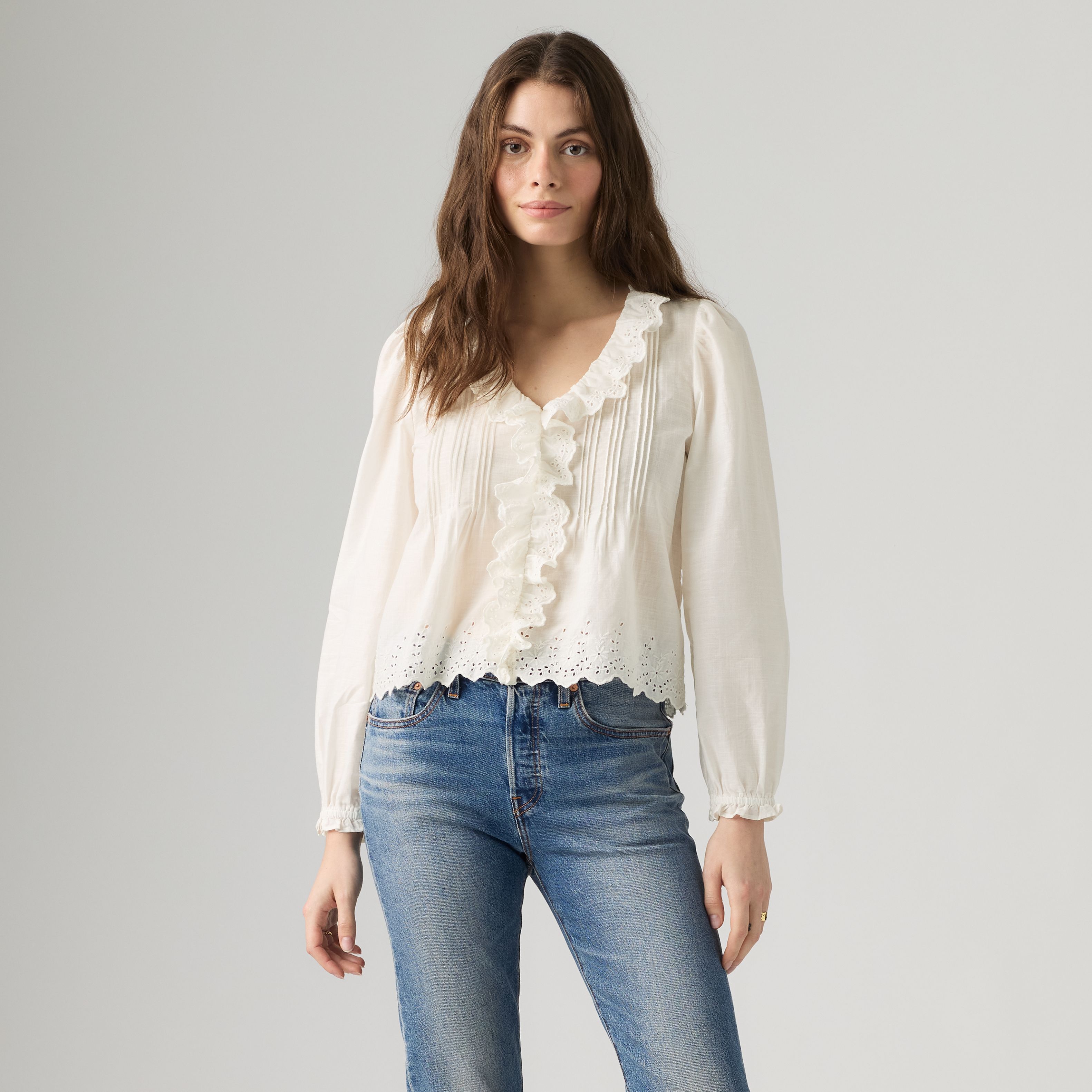 Claire Long-Sleeve Blouse 1