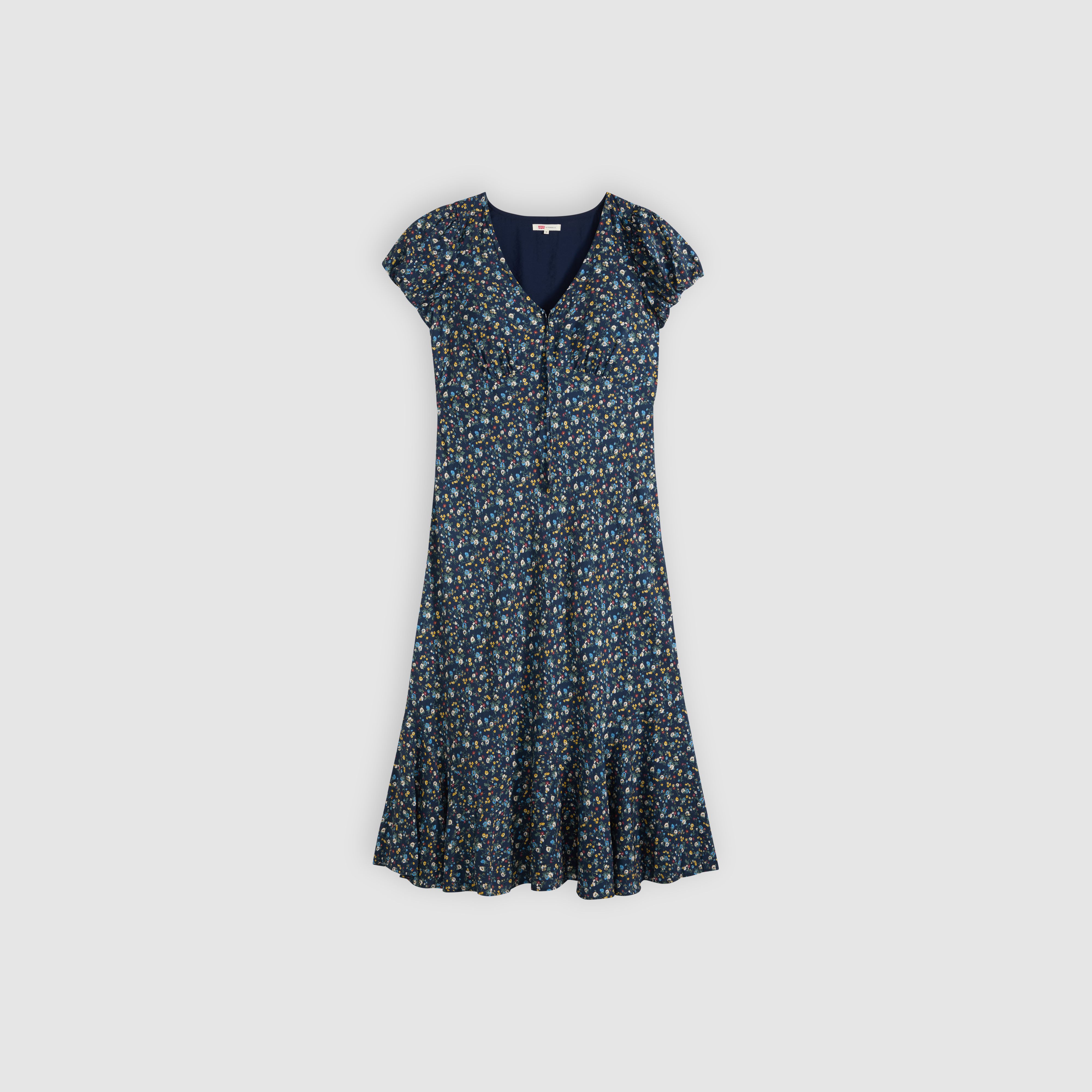 Lira Short-Sleeve Midi Dress 5