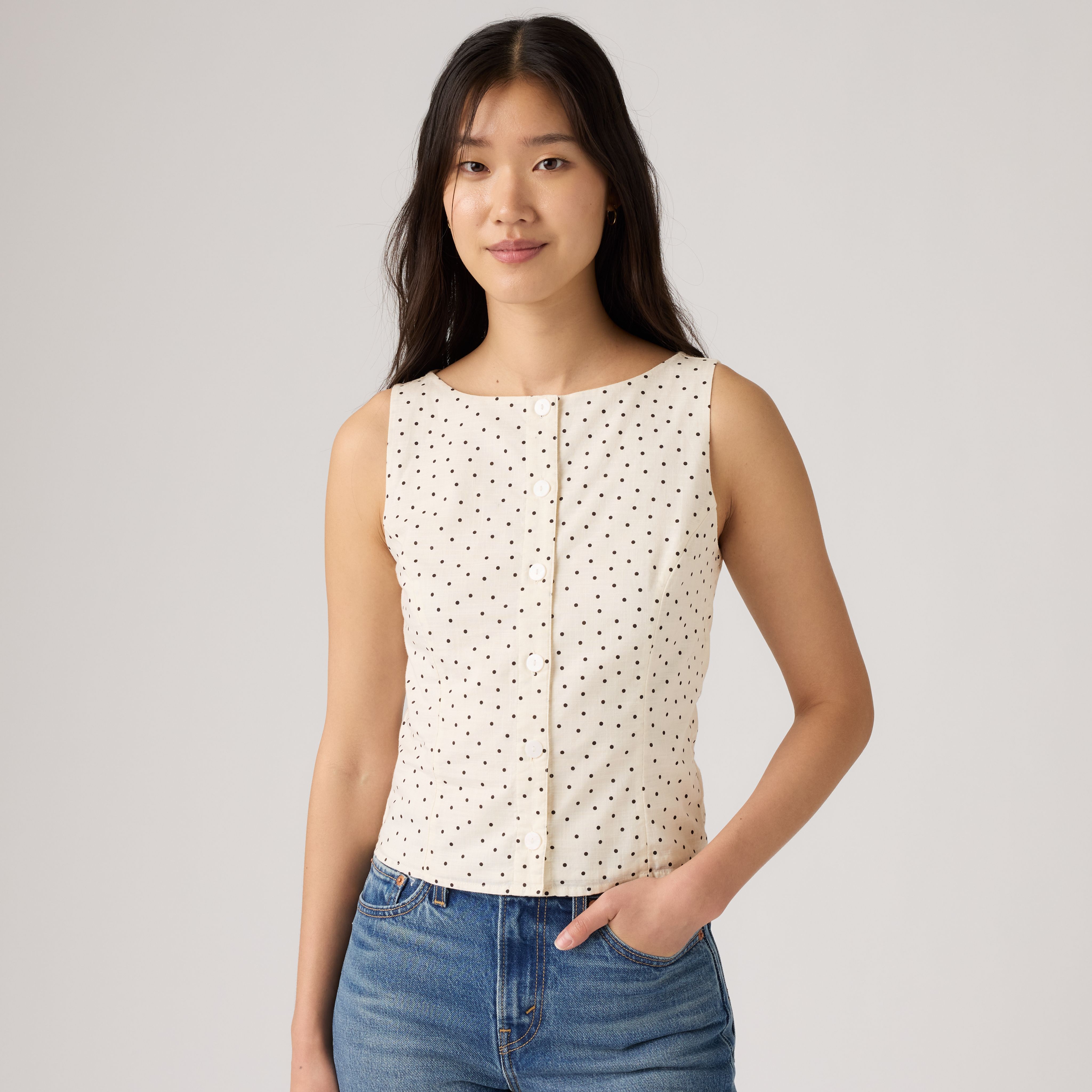 Pippa Sleeveless Blouse 1