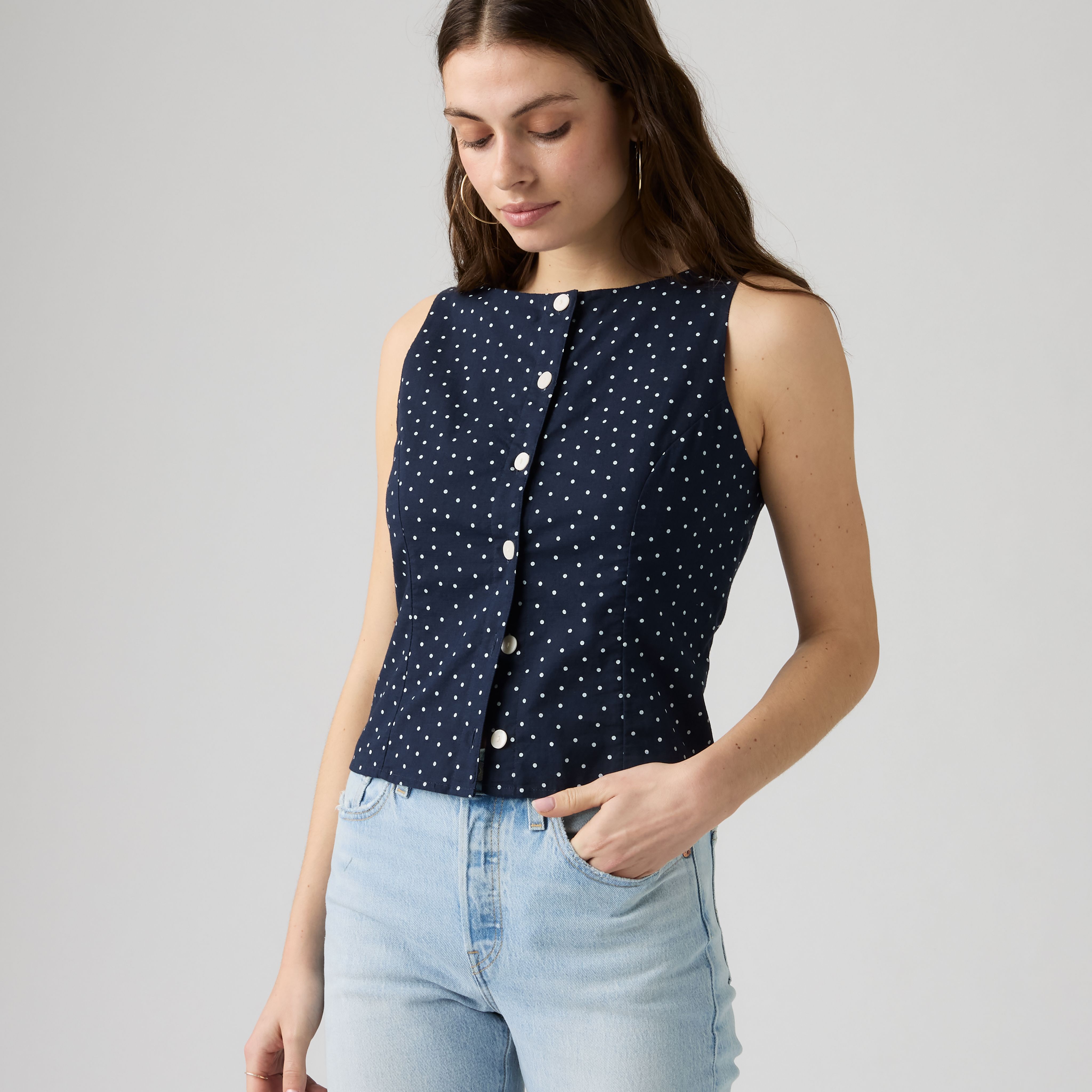 Pippa Sleeveless Blouse 1