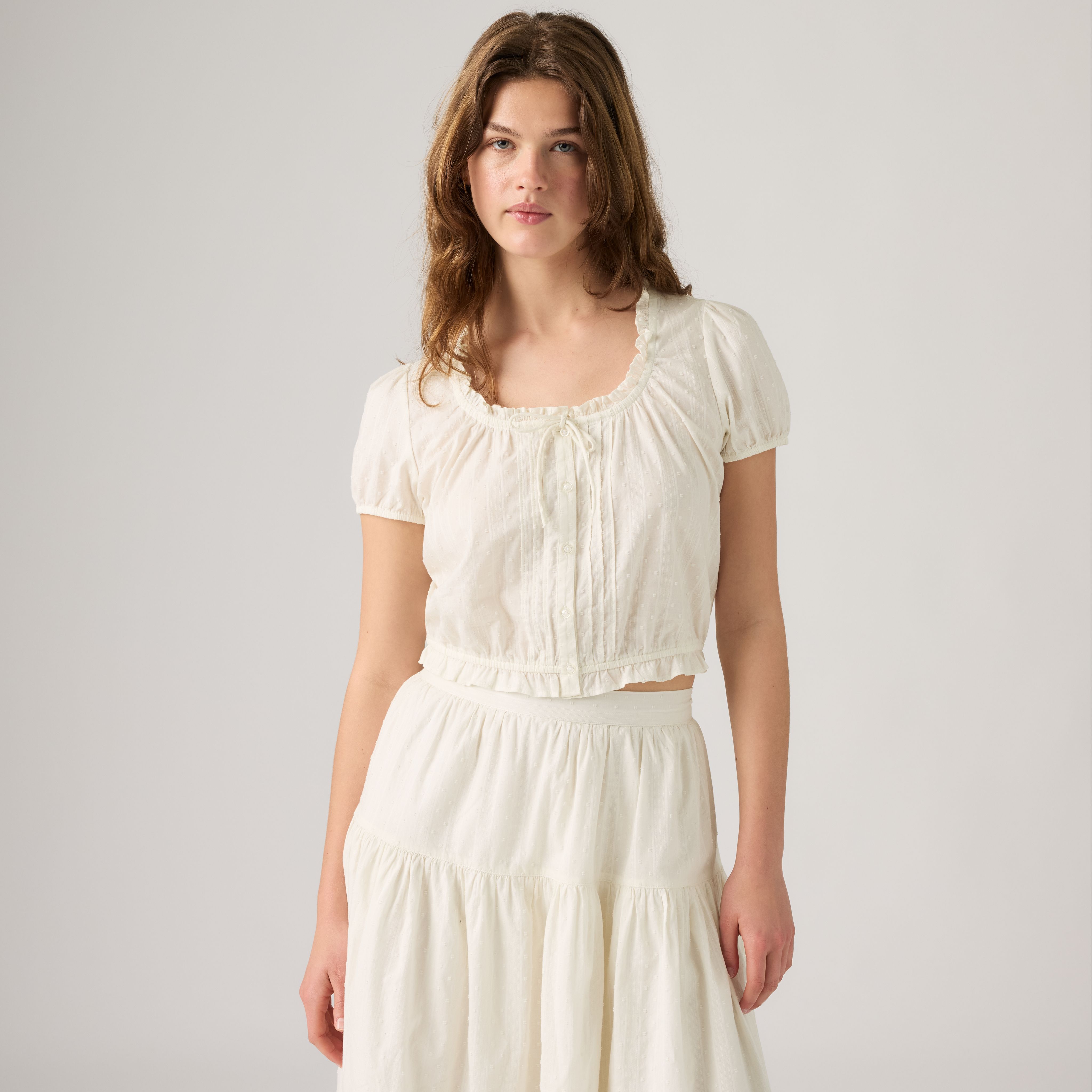 Chiara Short-Sleeve Blouse 1