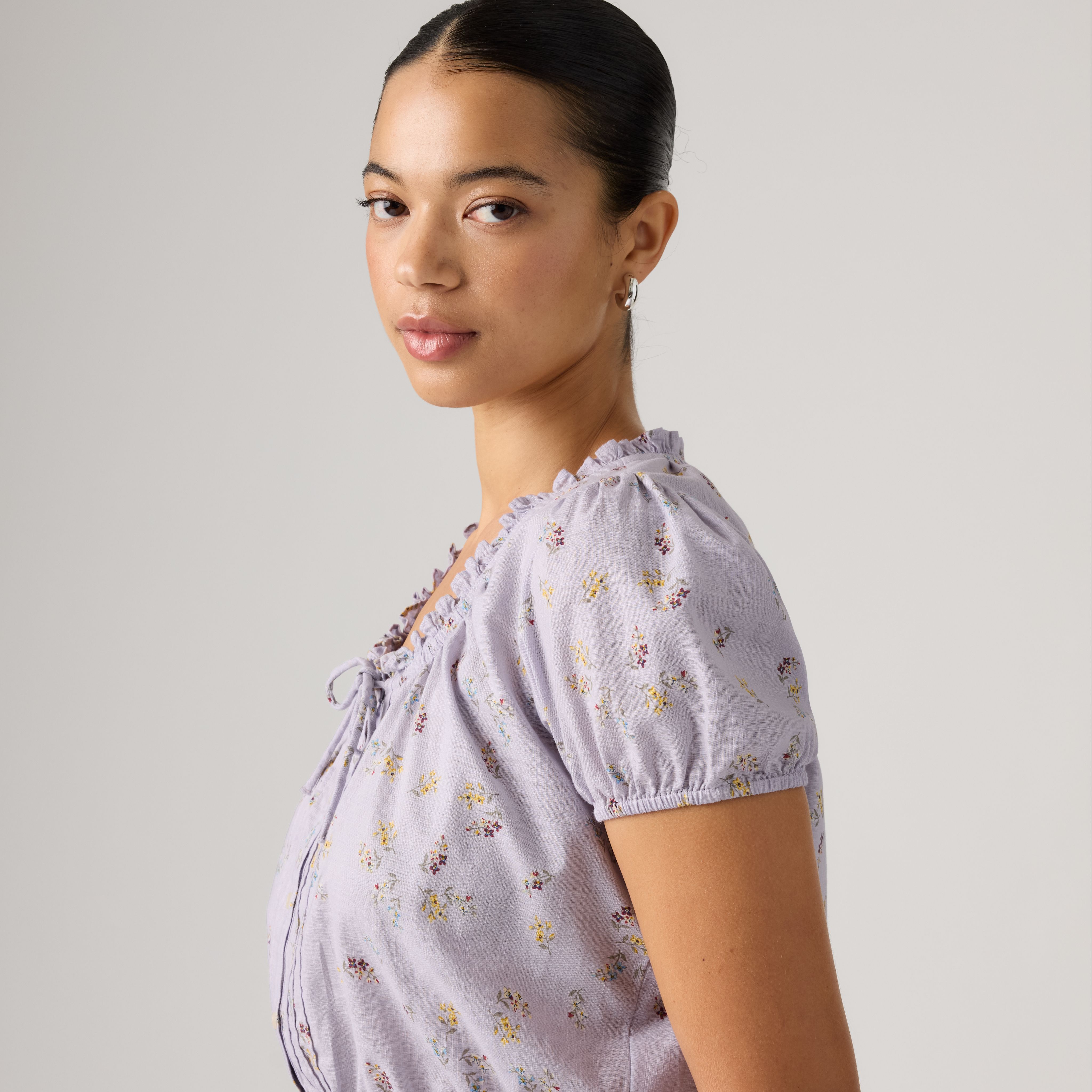 Chiara Short-Sleeve Blouse 2