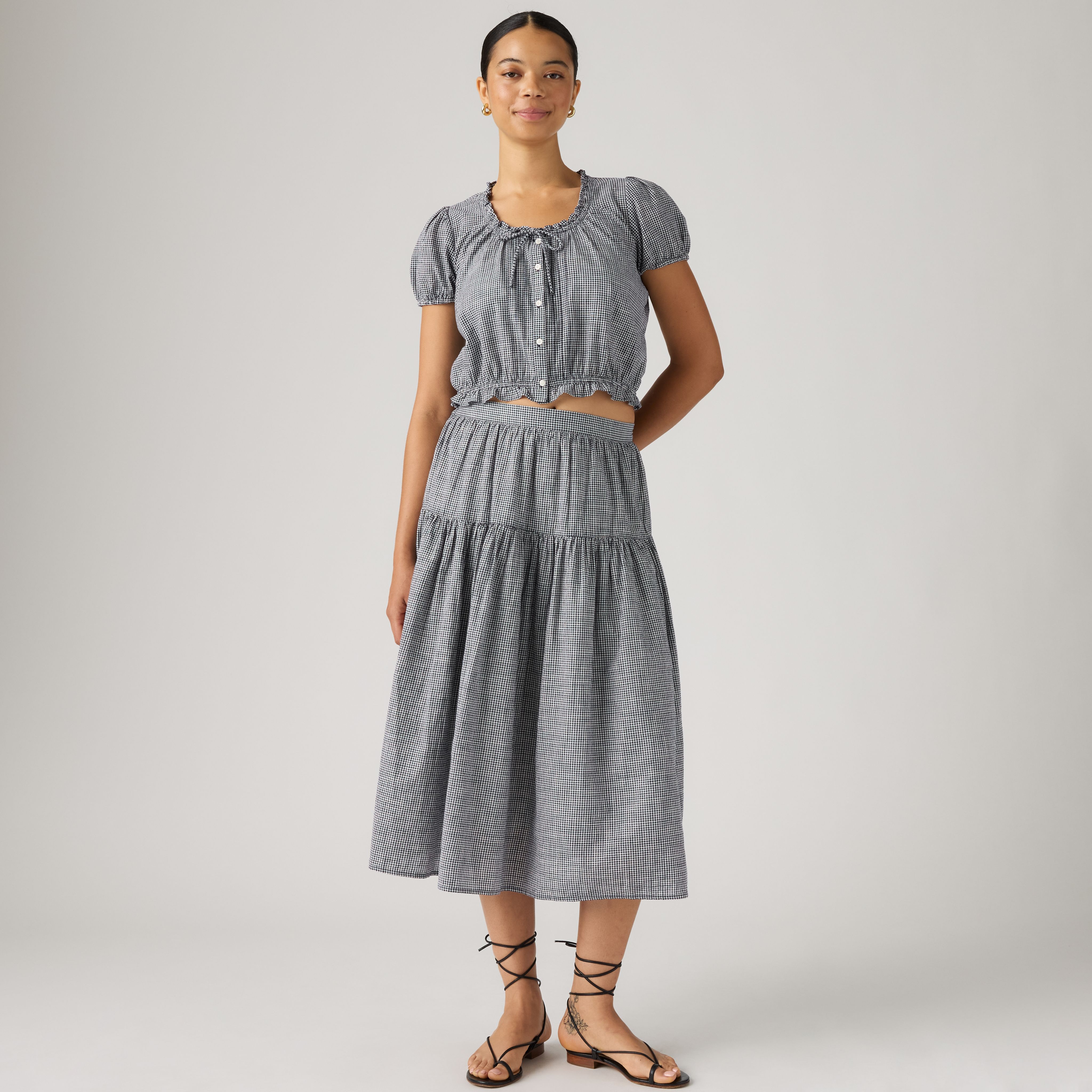 Chiara Short-Sleeve Blouse 3
