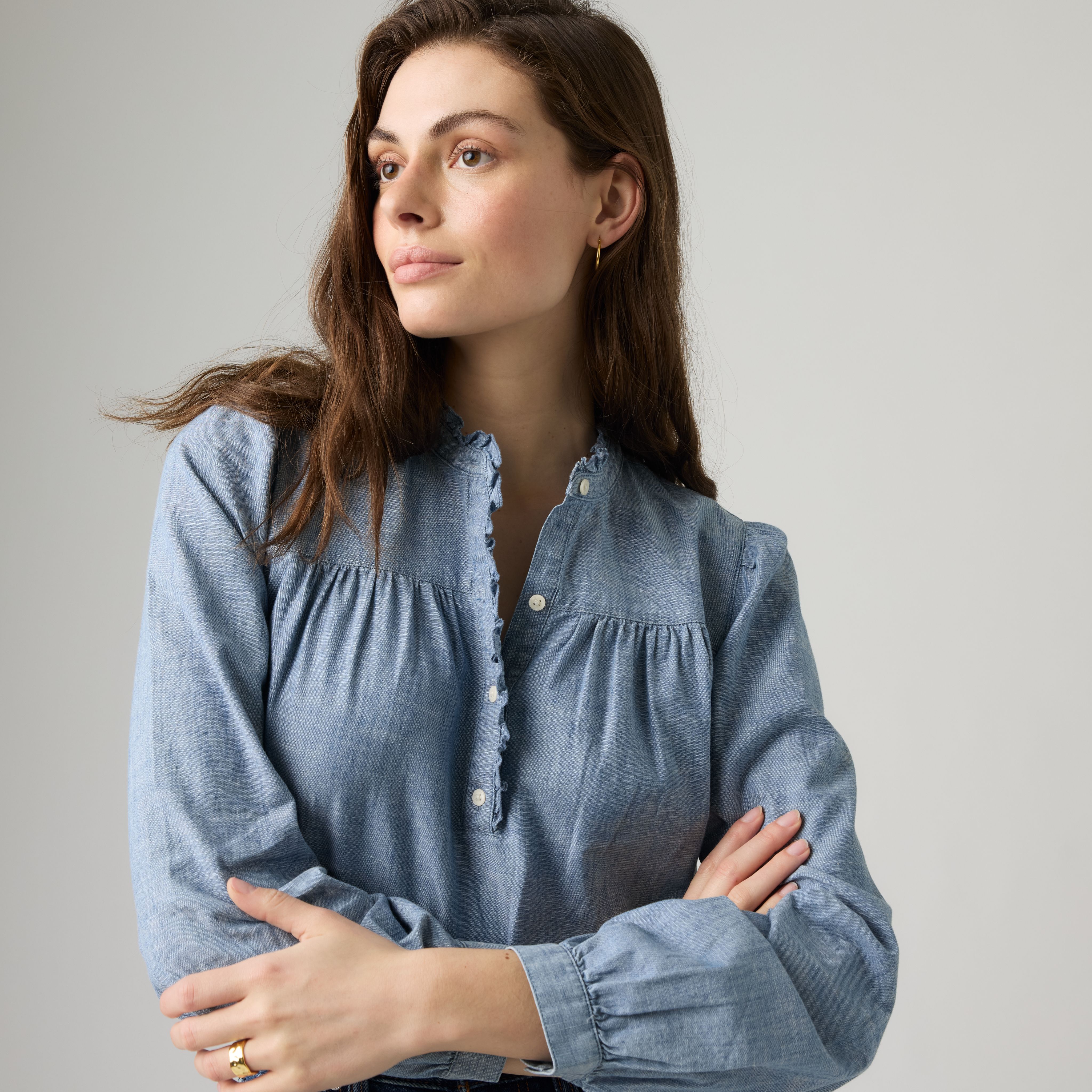 Perla Long-Sleeve Blouse 2