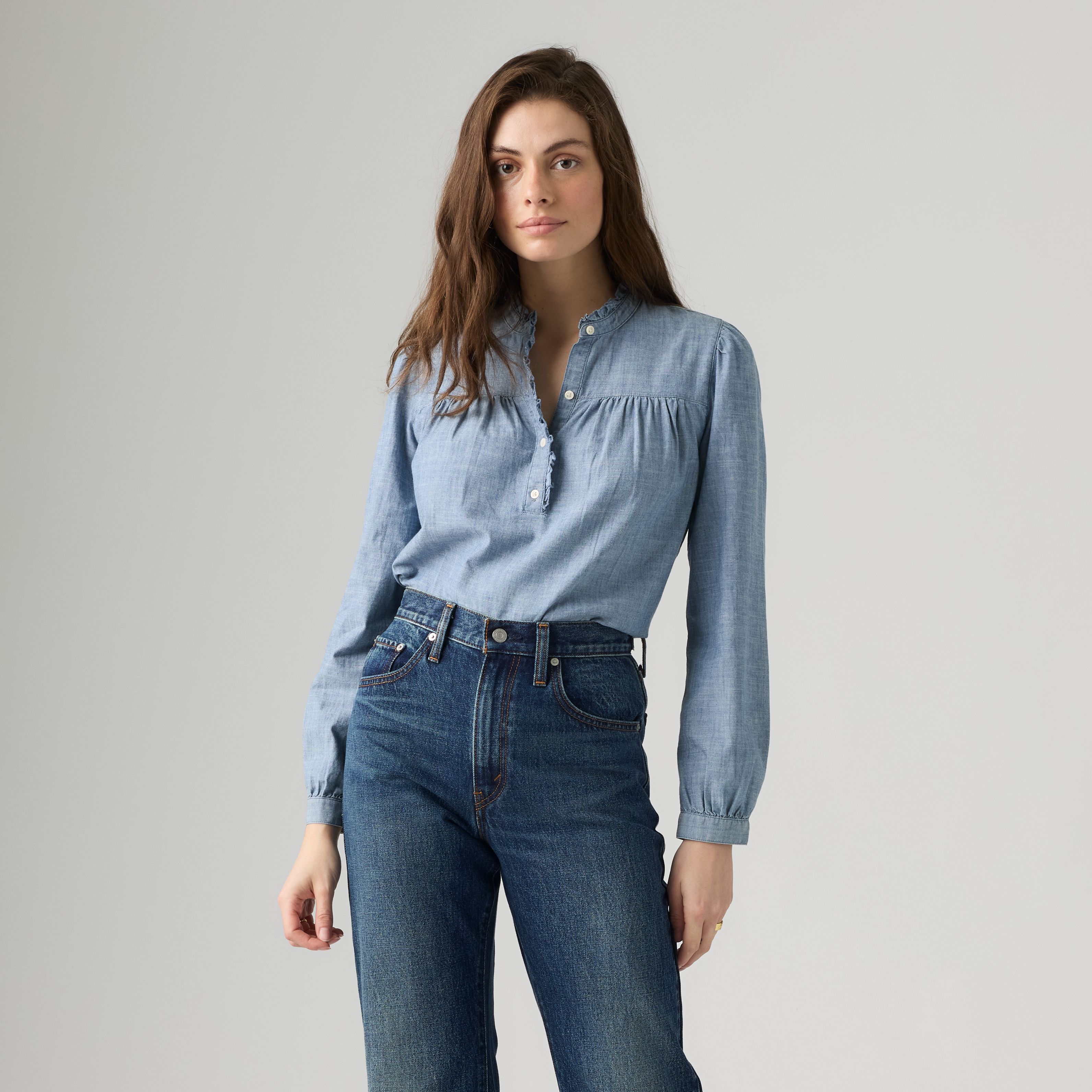 Perla Long-Sleeve Blouse 3