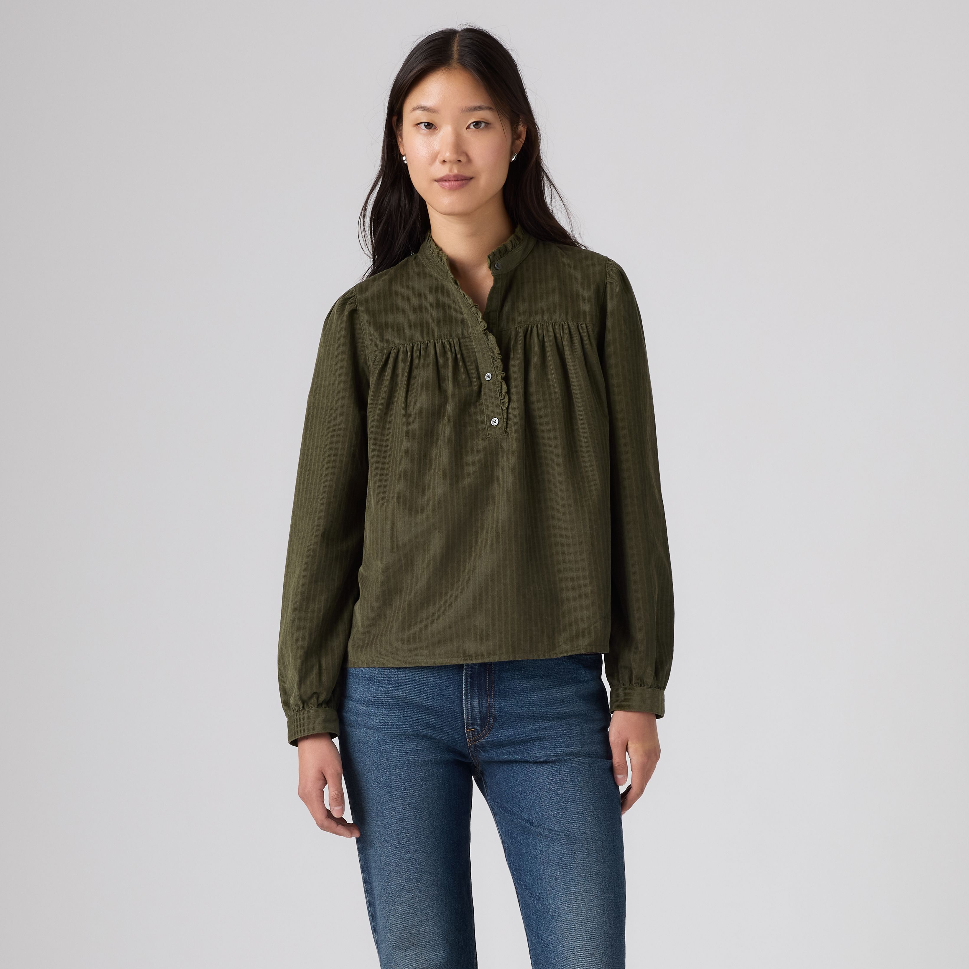 Perla Long-Sleeve Blouse 3