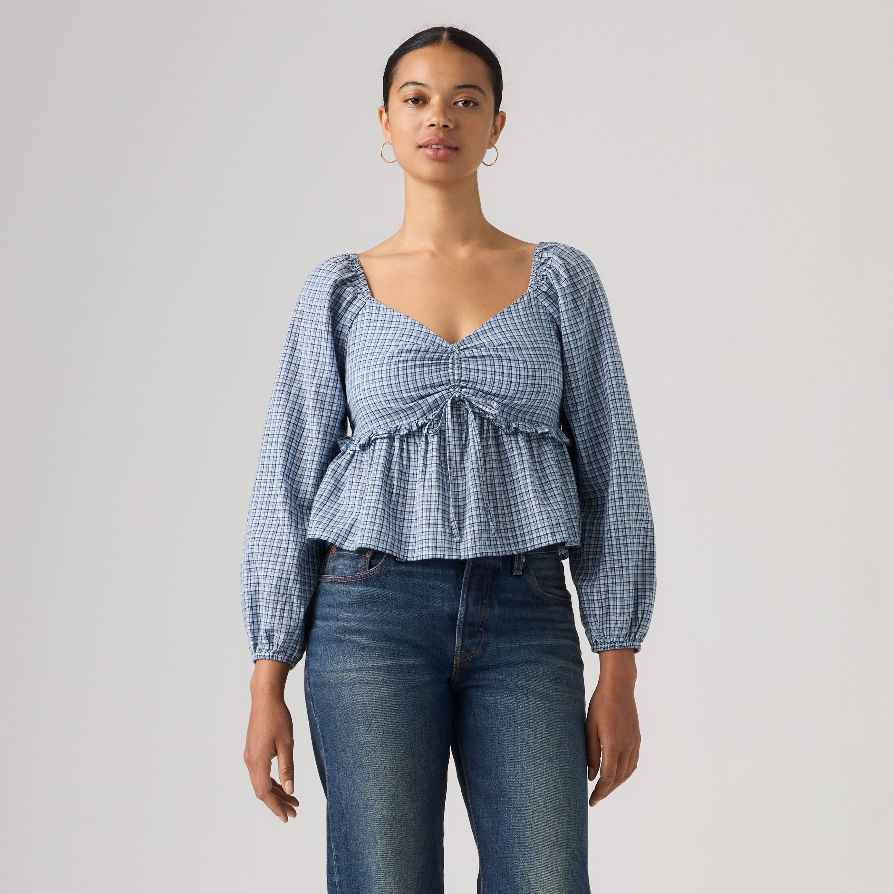 Lottie Slim Long-Sleeve Blouse 1