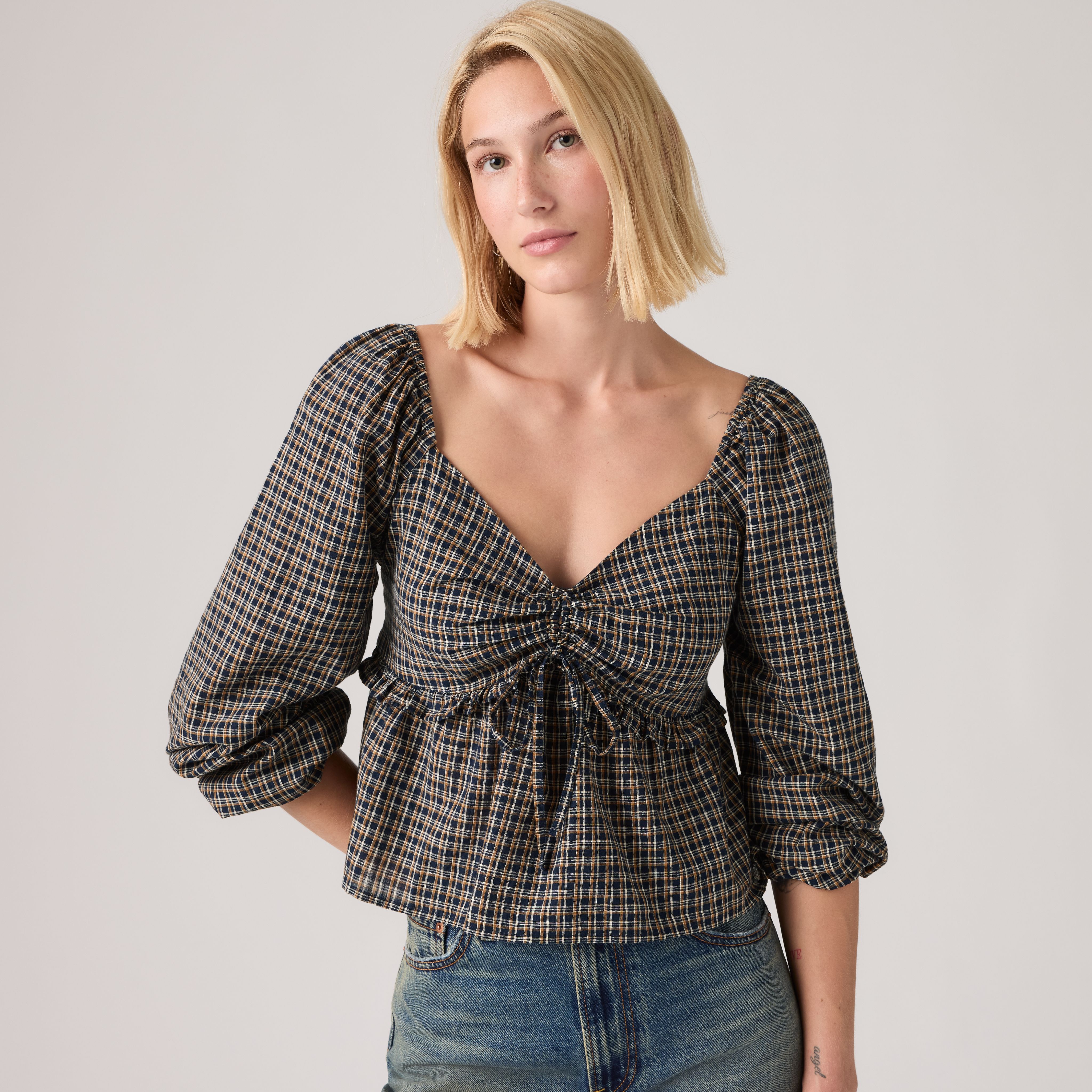 Lottie Slim Long-Sleeve Blouse 1