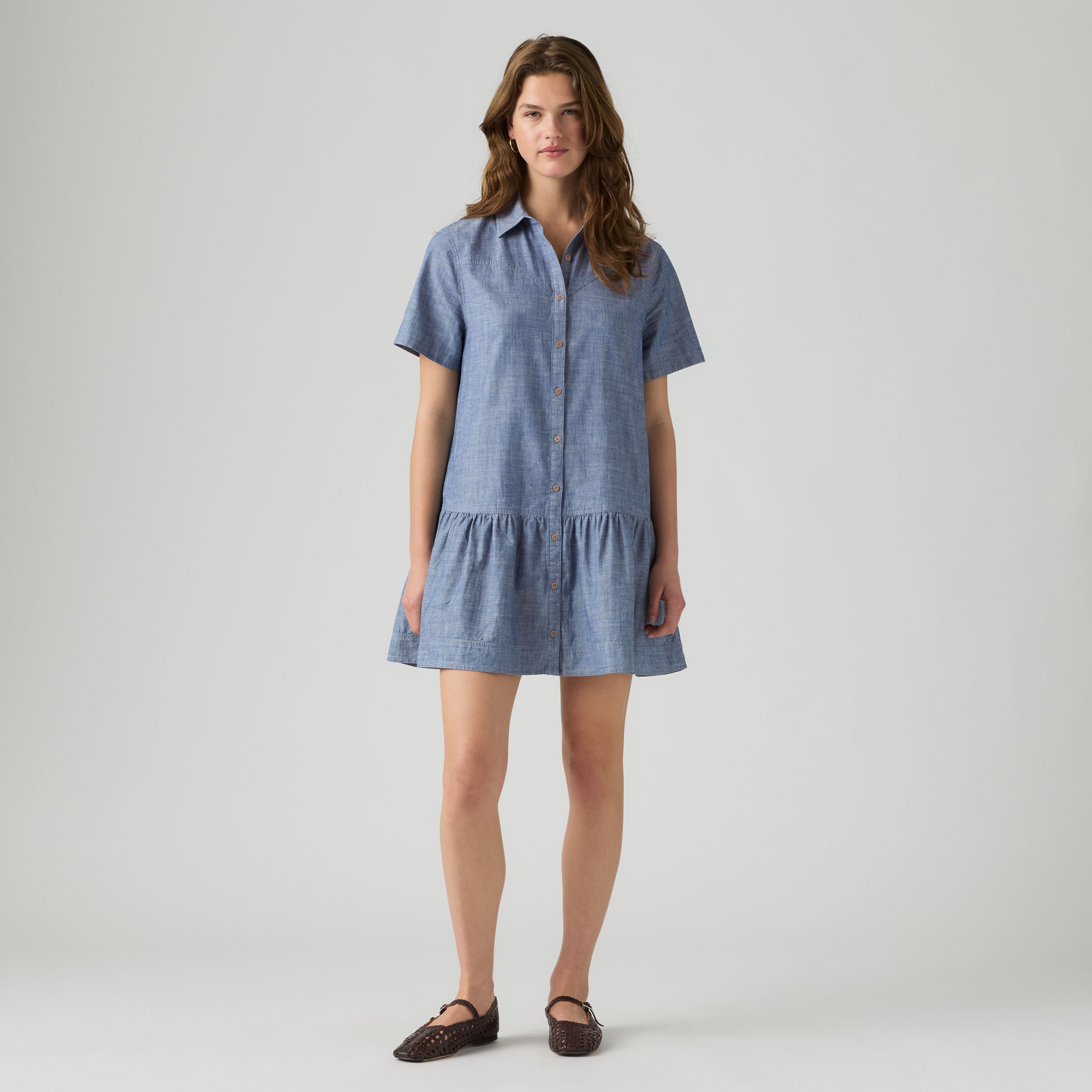 Cielle Short-Sleeve Mini Dress 14