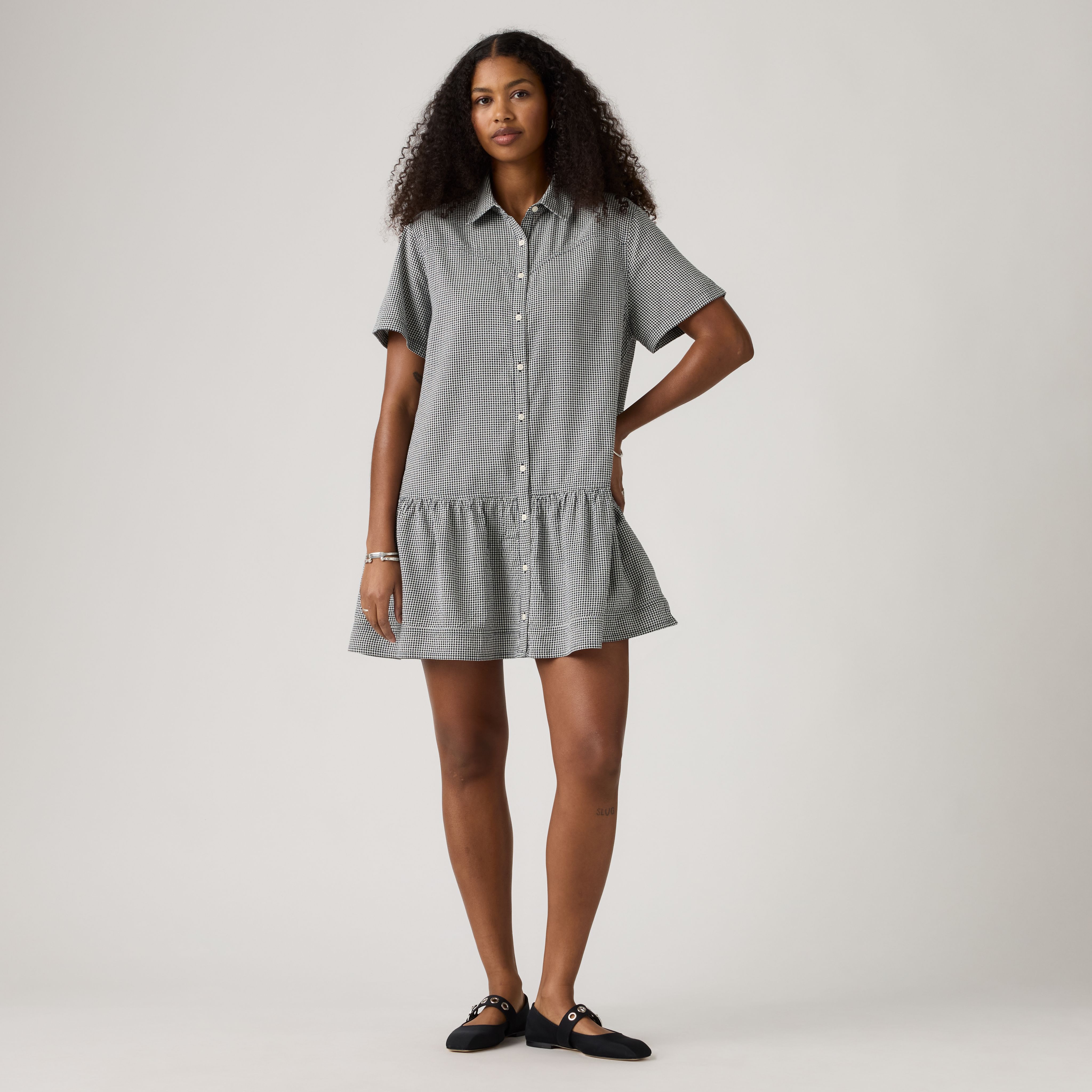 Cielle Short-Sleeve Mini Dress 15
