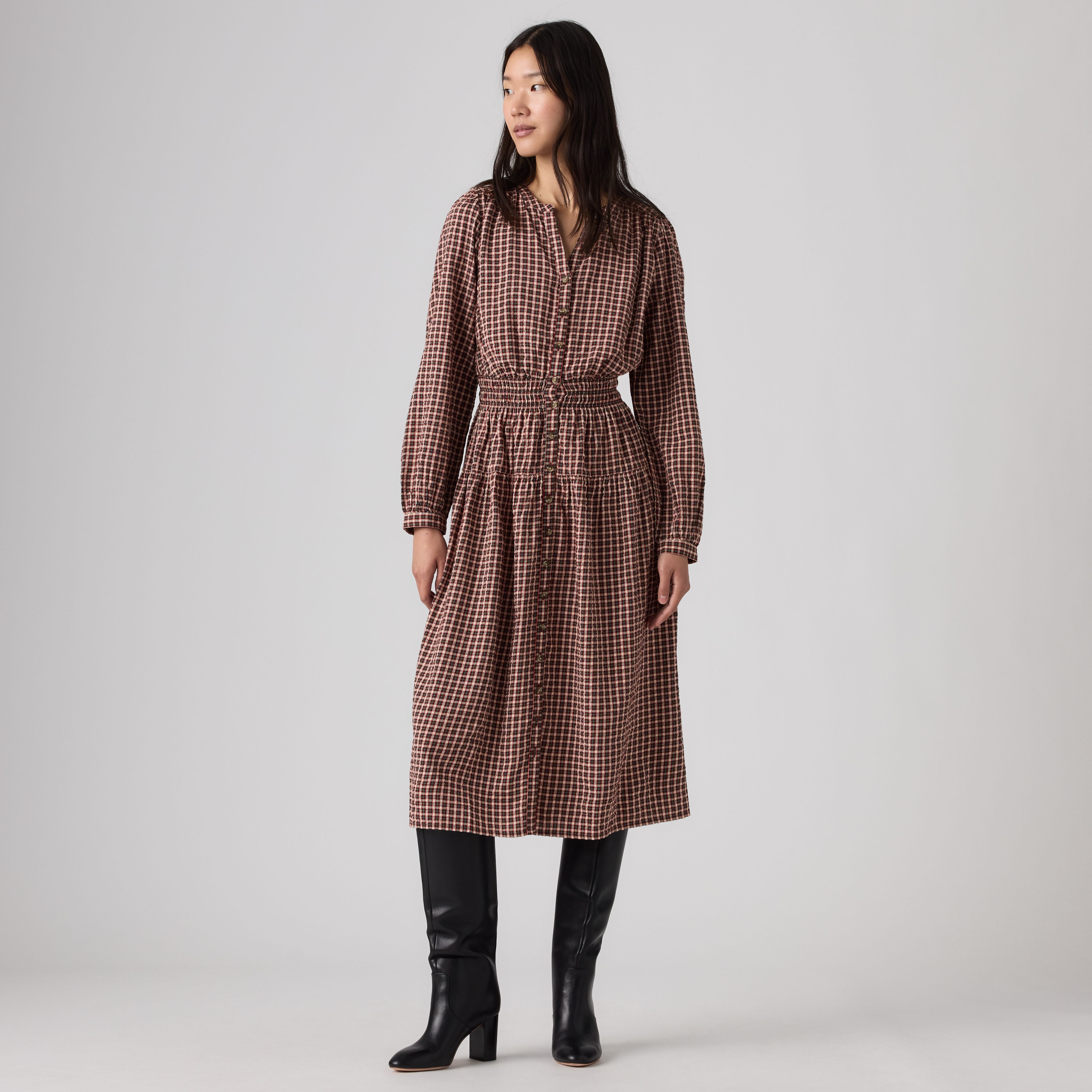 Clementine 3/4 Sleeve Midi Dress 4