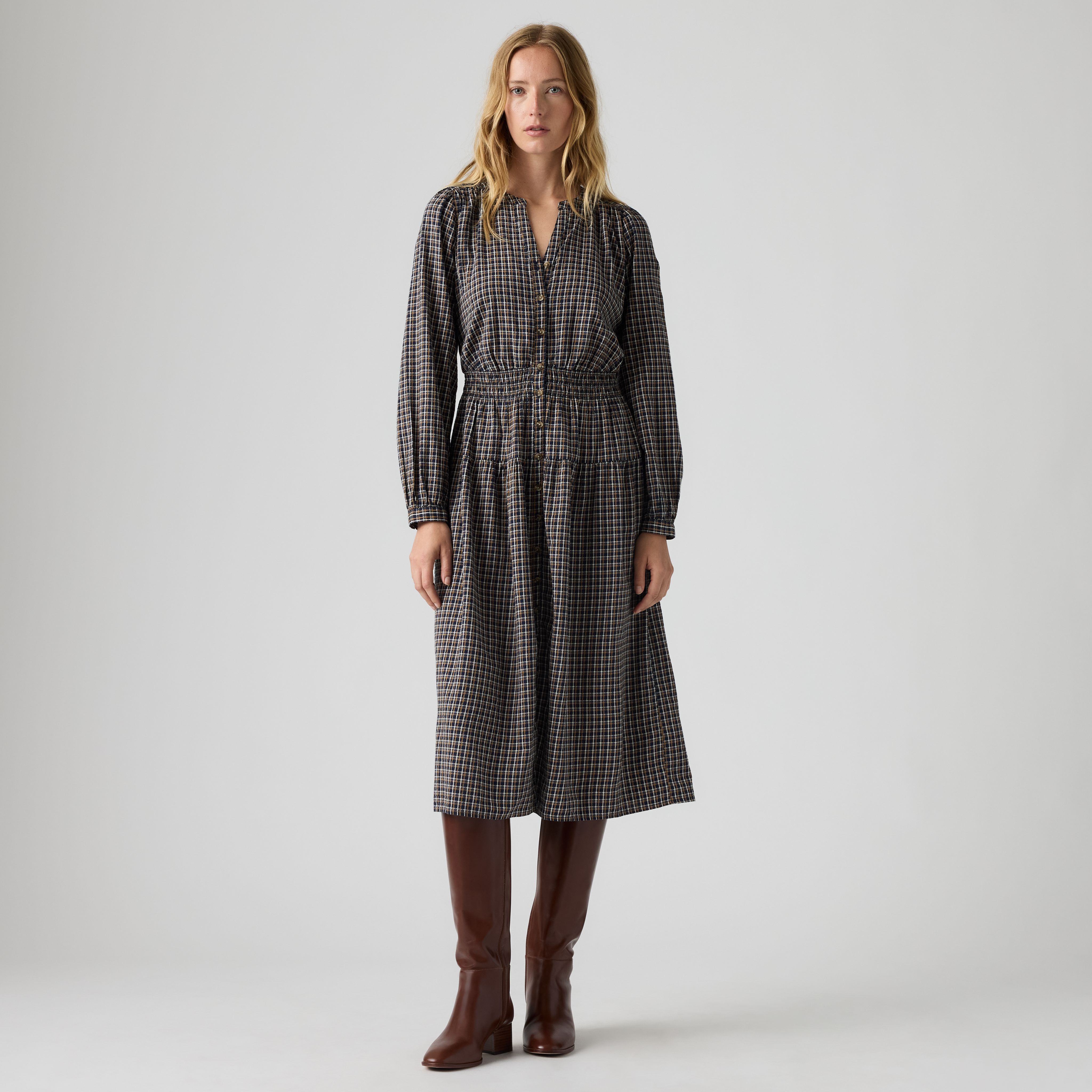 Clementine 3/4 Sleeve Midi Dress 4