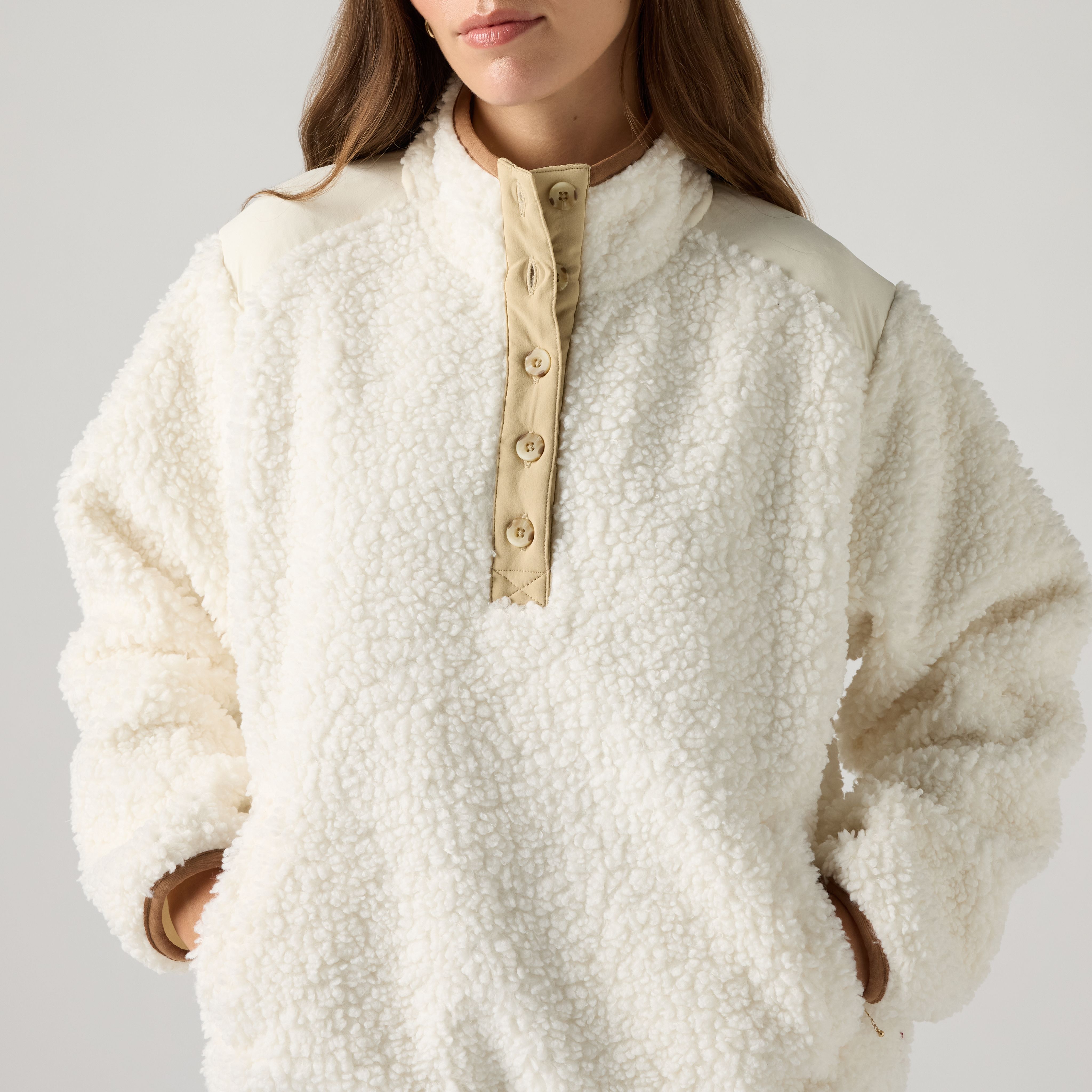 Iris Pullover Sherpa Fleece 2