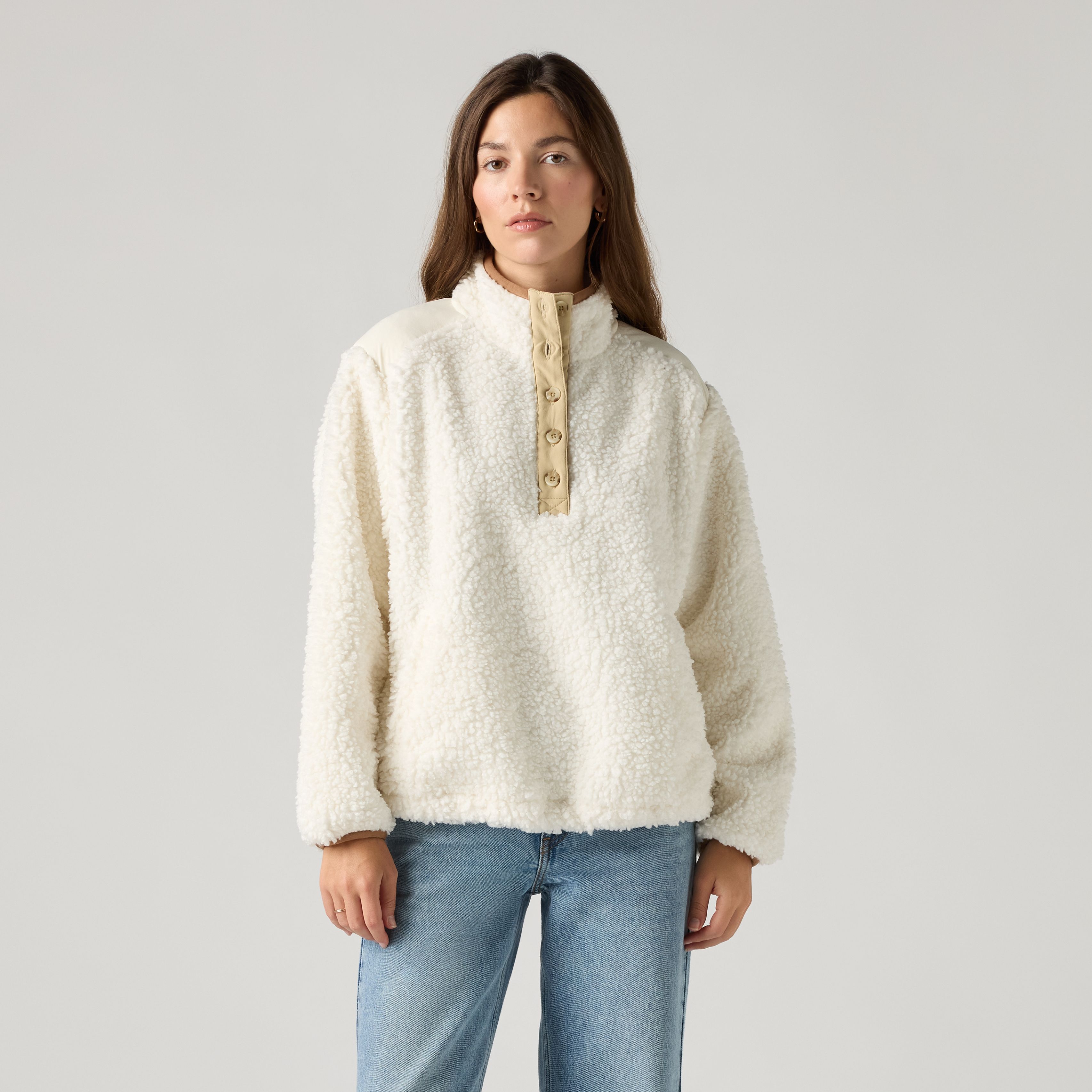 Iris Pullover Sherpa Fleece 3