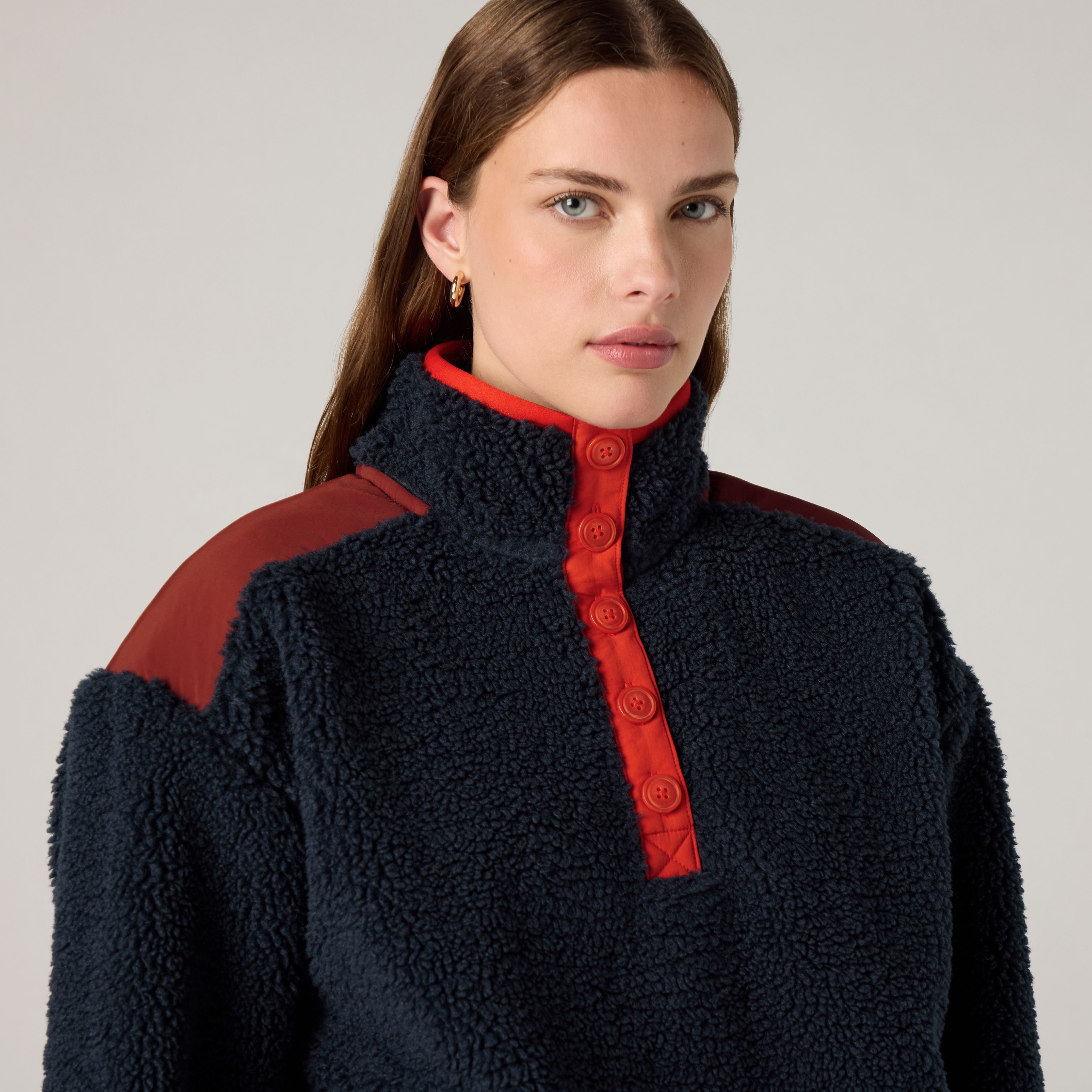 Iris Pullover Sherpa Fleece 2