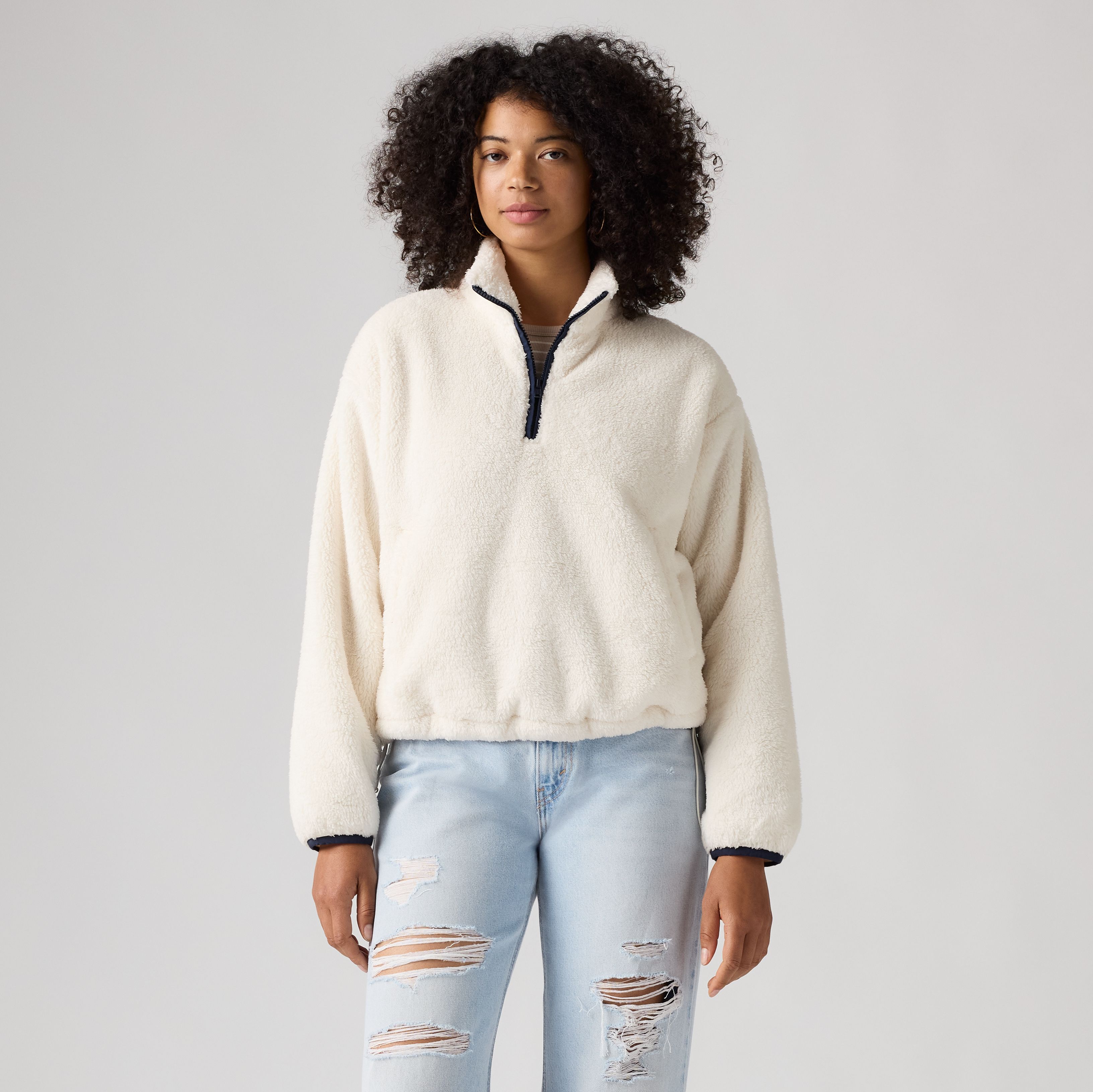 Atwood Sherpa Quarter-Zip Pullover 3