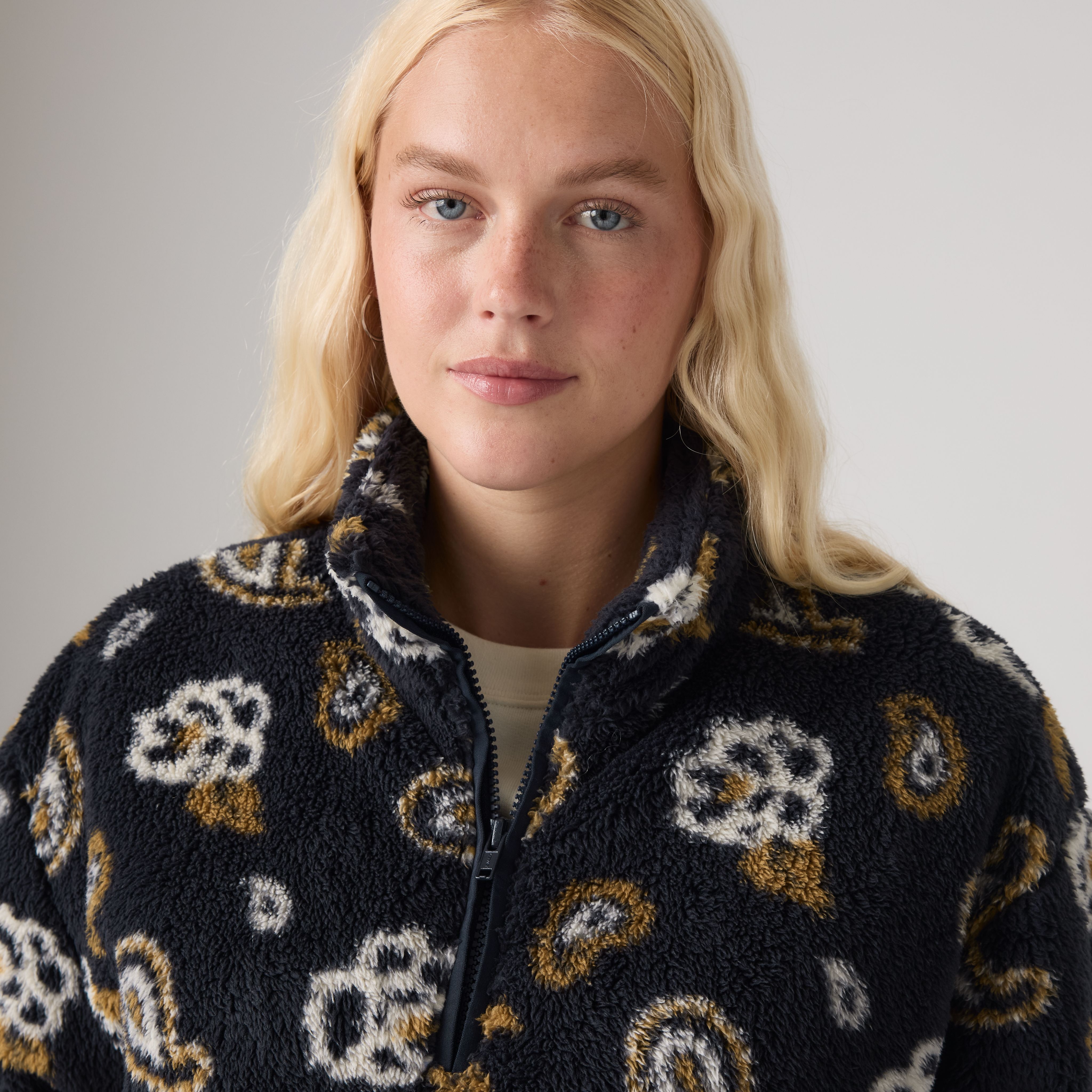 Atwood Sherpa Quarter-Zip Pullover 2