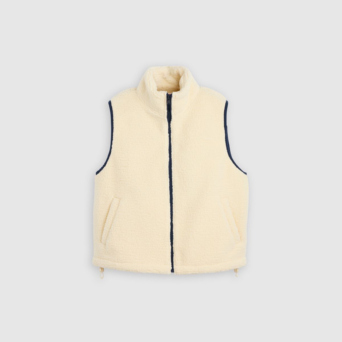 Morrison Sherpa Vest — Seedpearl - White