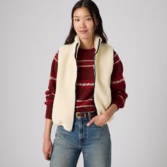 Morrison Sherpa Vest — Seedpearl - White 1