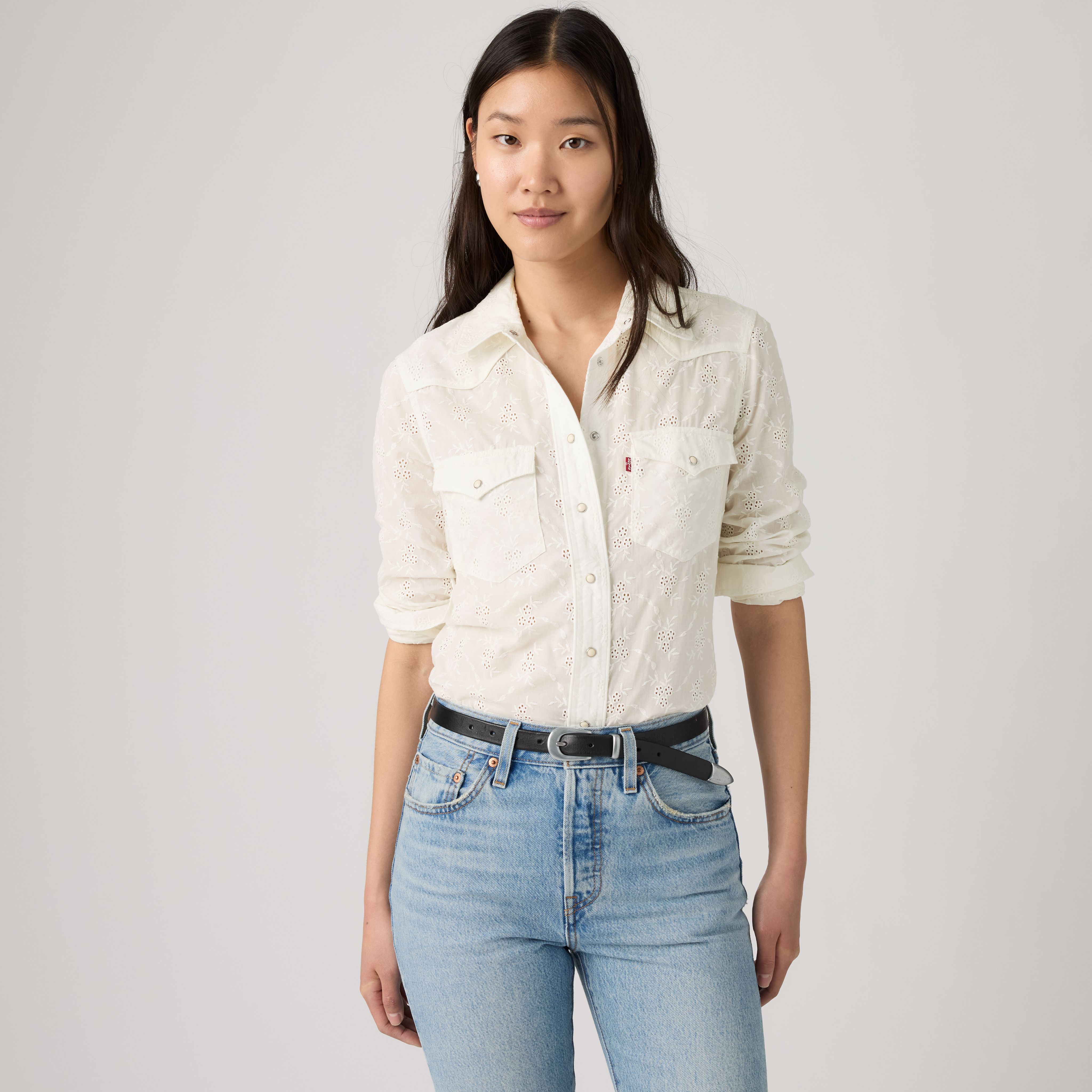 Heritage Western Eyelet Shirt 1