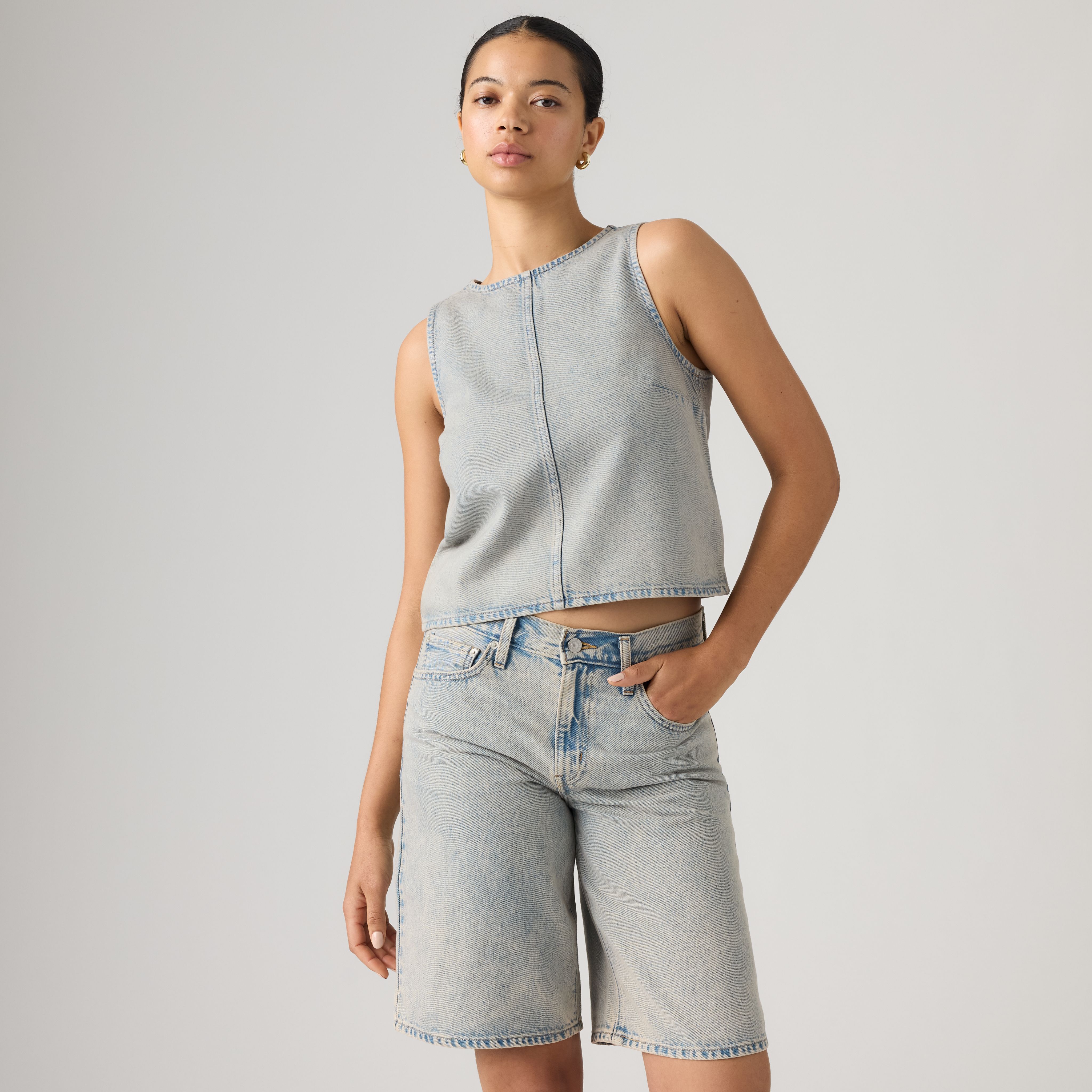 Denim Lightweight Shell Shirt 1