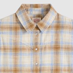 Juna Western Button Down Shirt — Locryn Plaid  Troposphere - Multi-Color 6