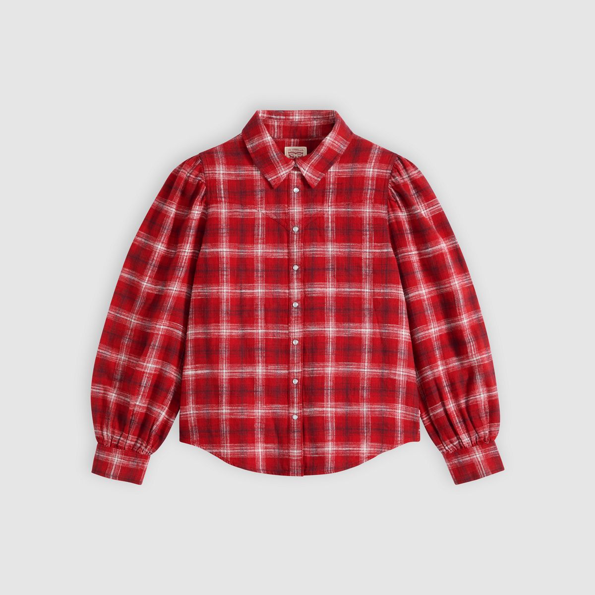 Juna Western Button Down Shirt — Isolde Plaid  Emboldened - Multi-Color
