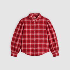 Juna Western Button Down Shirt — Isolde Plaid  Emboldened - Multi-Color 5