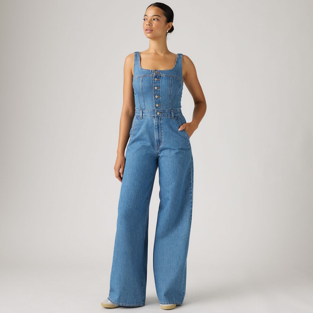 Levi's Audra Seamed Jumpsuit - Women's M