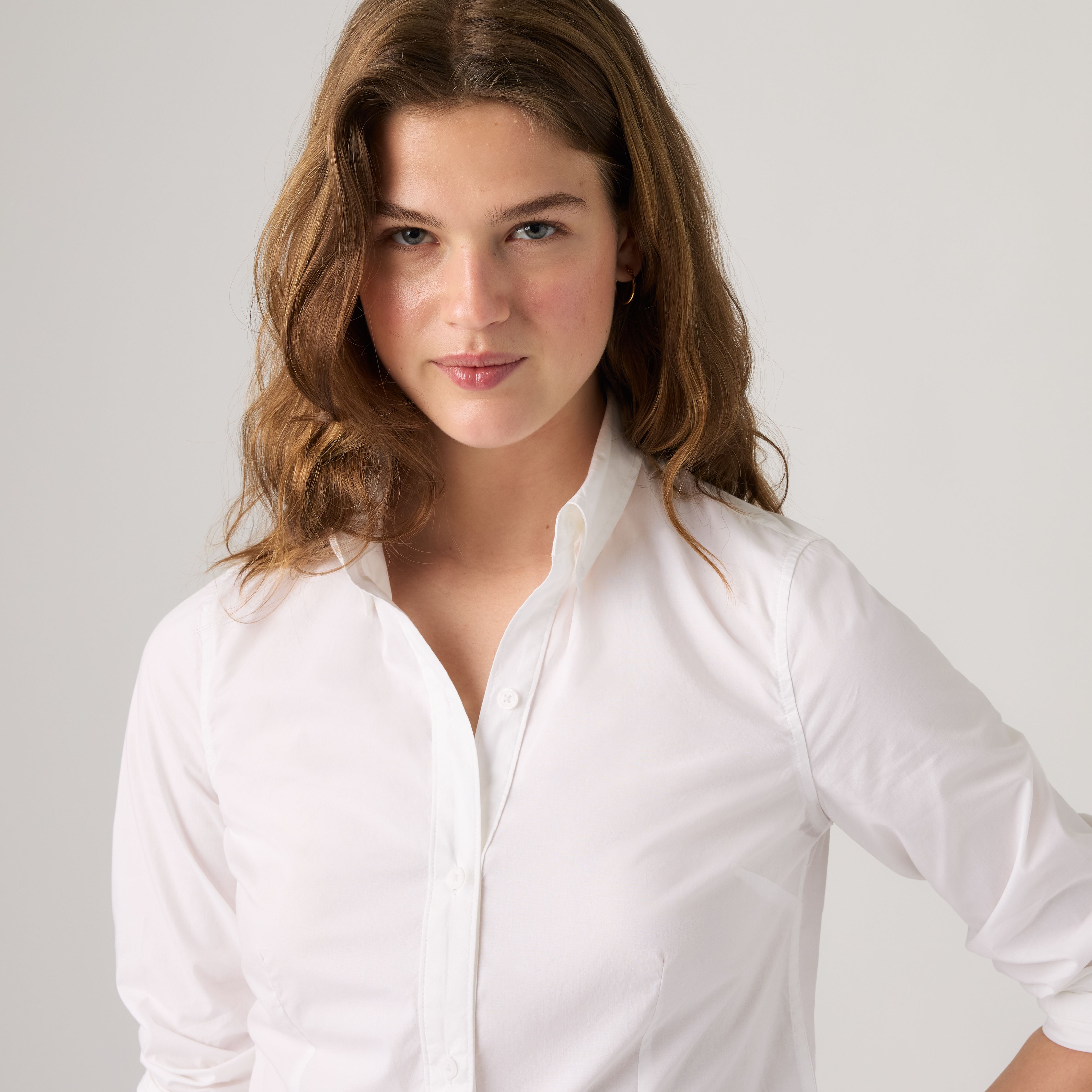 Slim Poplin Shirt 2