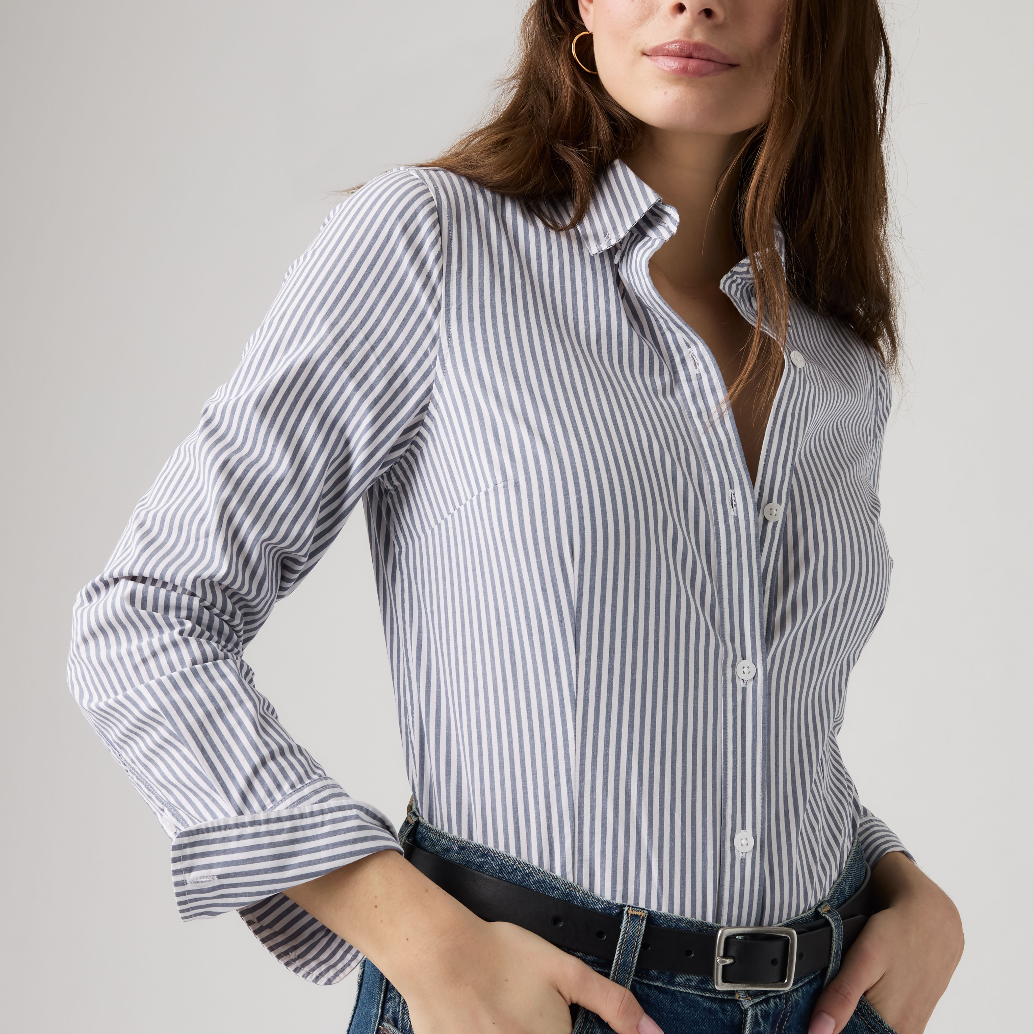 Slim Poplin Shirt 2