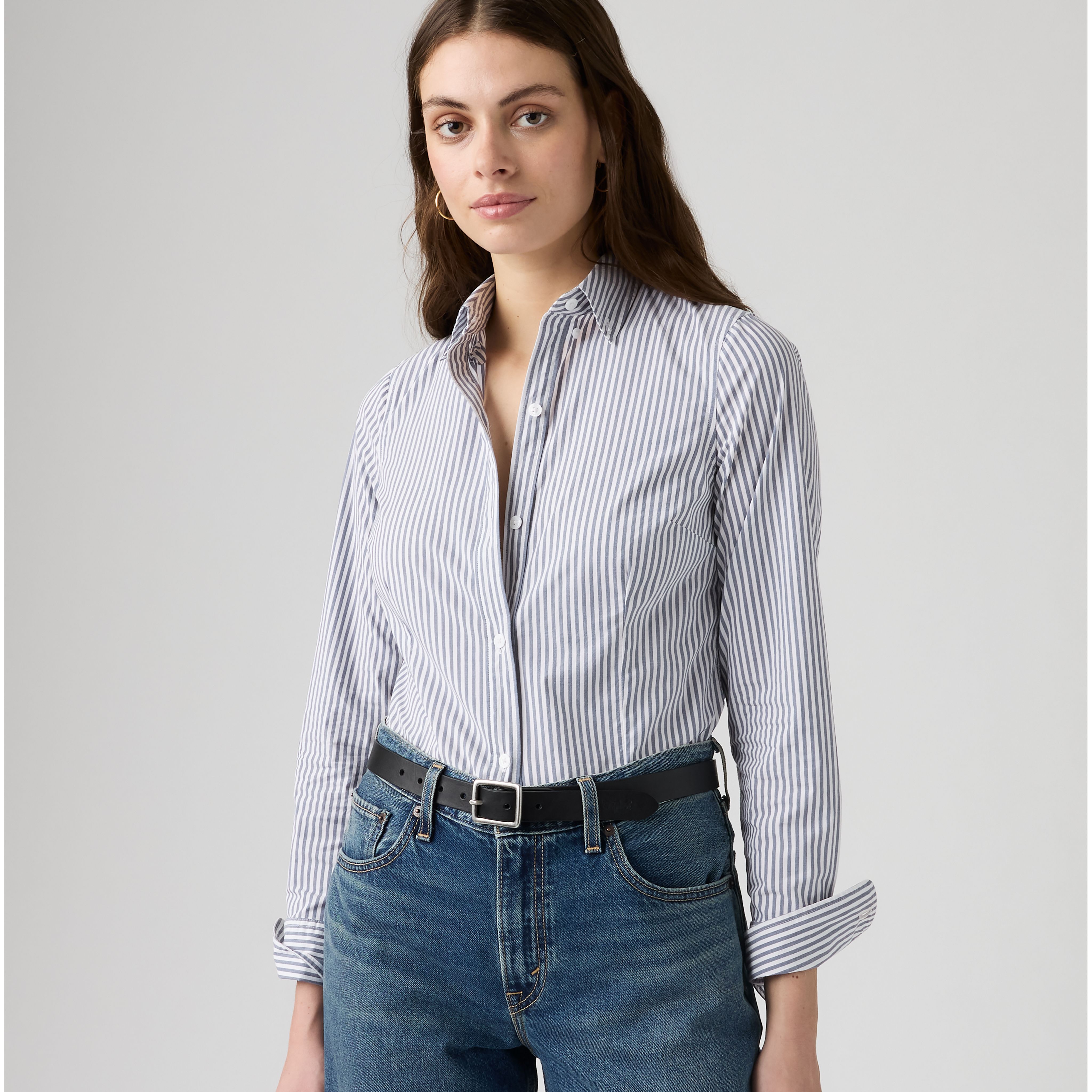 Slim Poplin Shirt 1