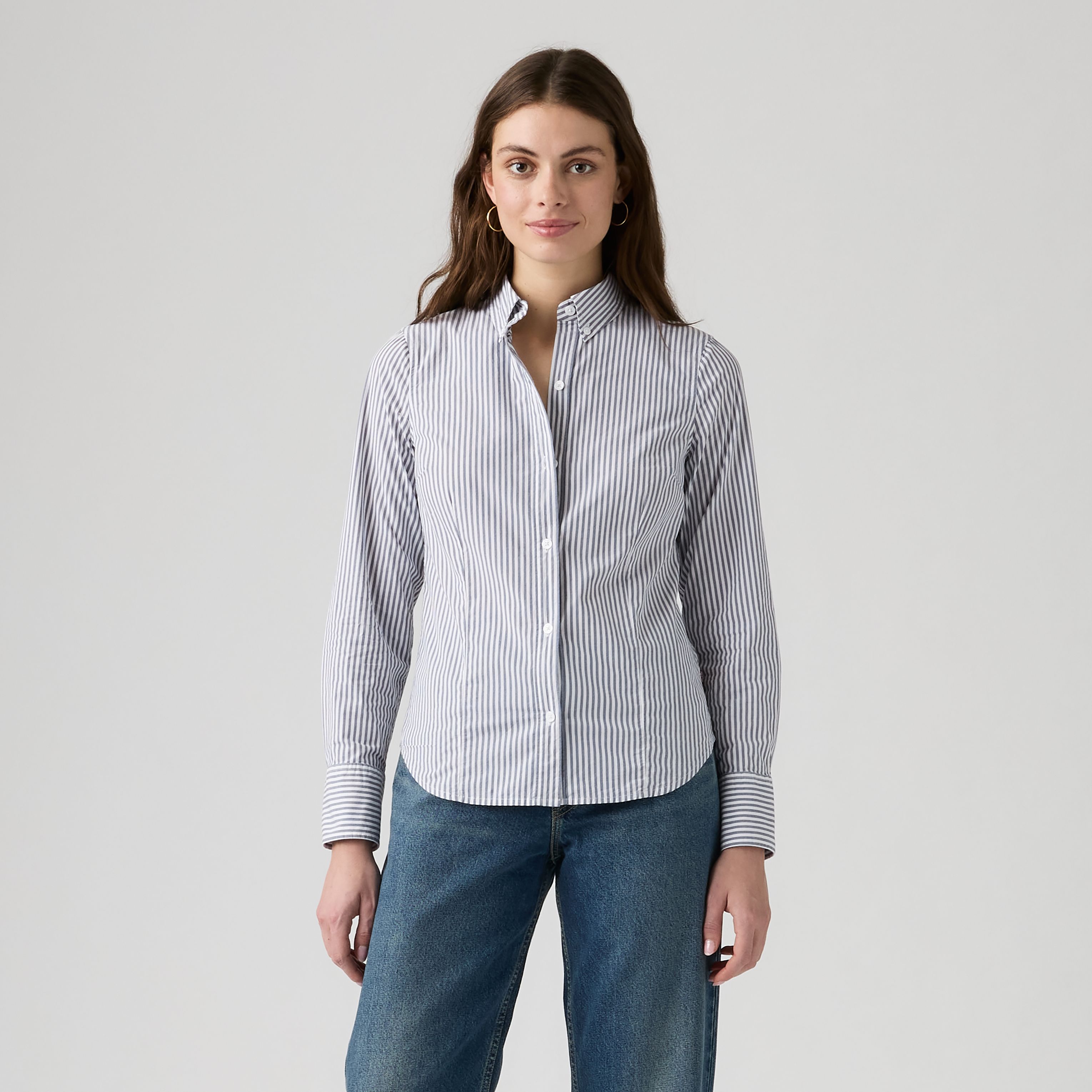 Slim Poplin Shirt 1