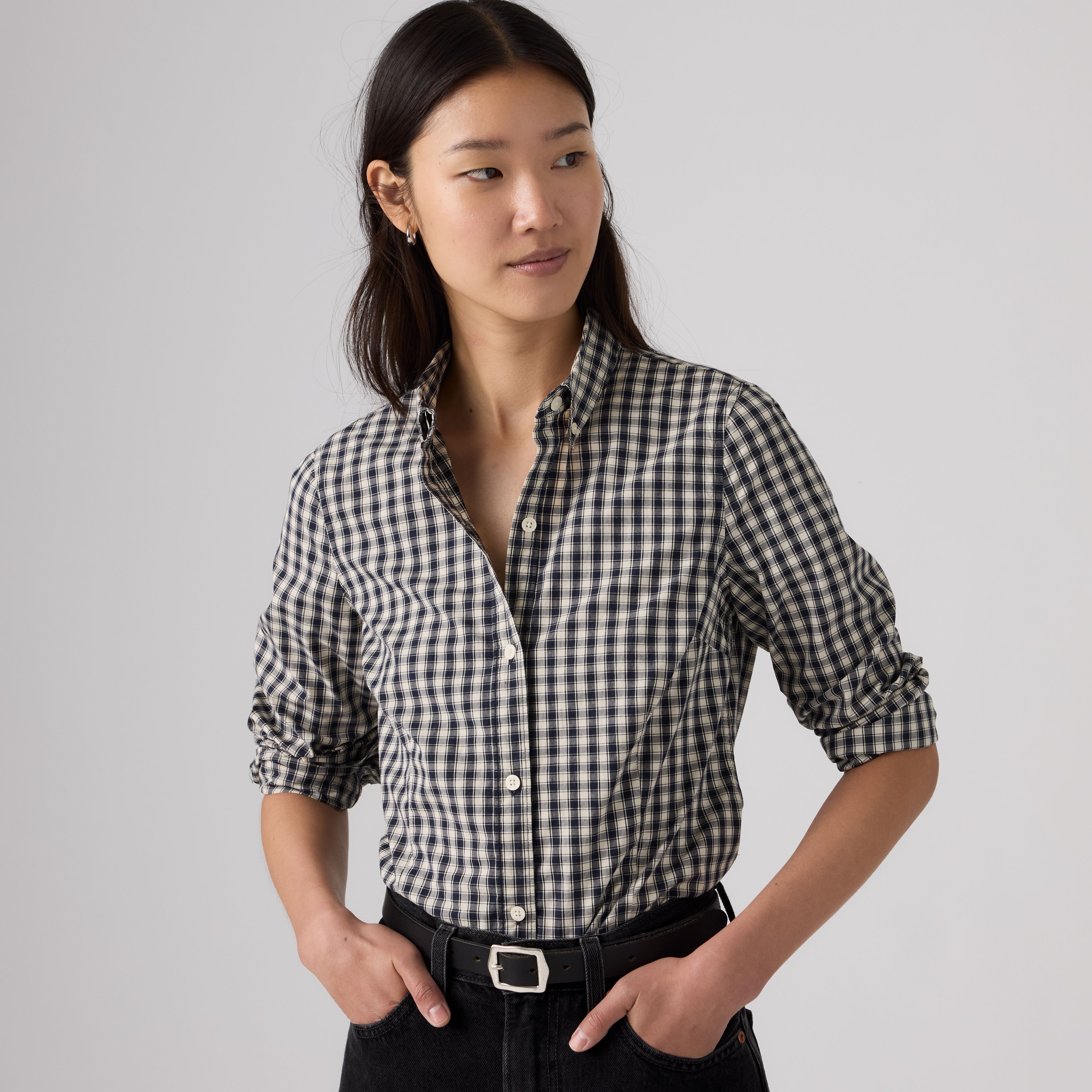 Slim Poplin Shirt 1