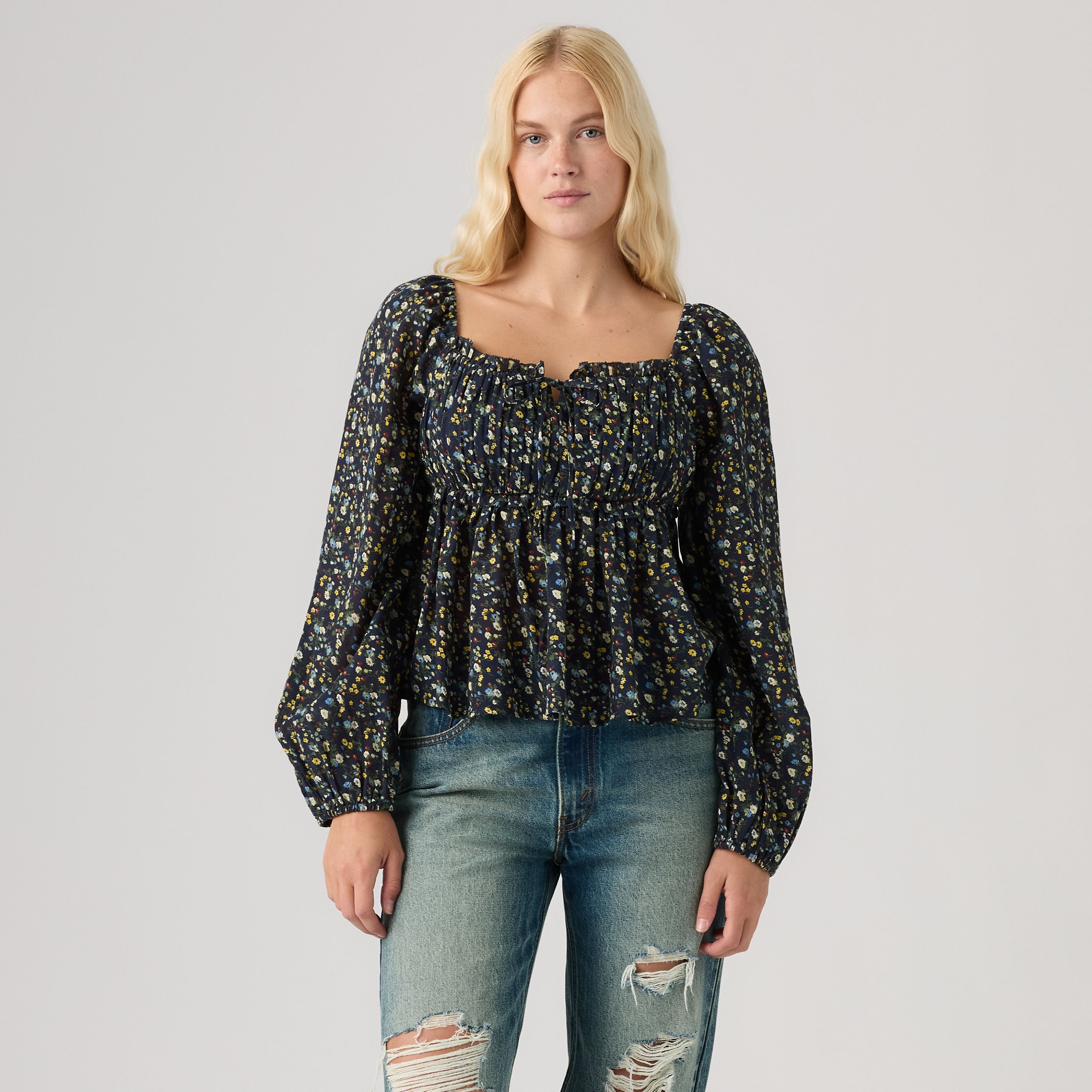 Oraya Long-Sleeve Blouse 3