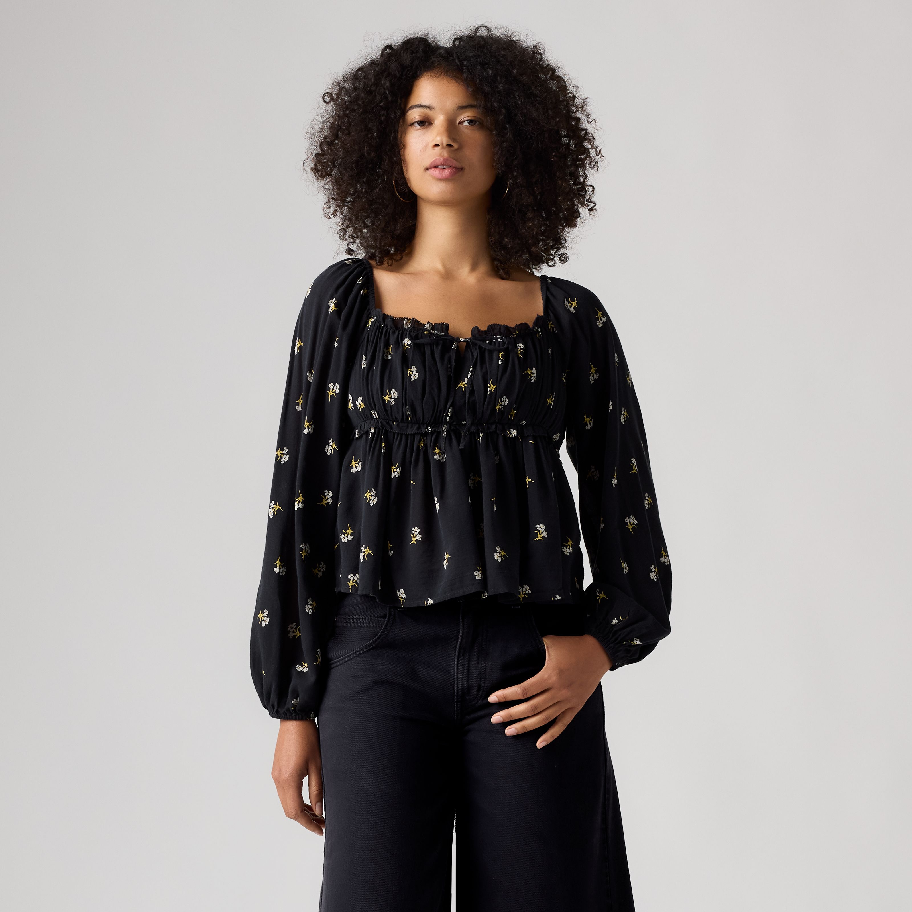 Oraya Long-Sleeve Blouse 3