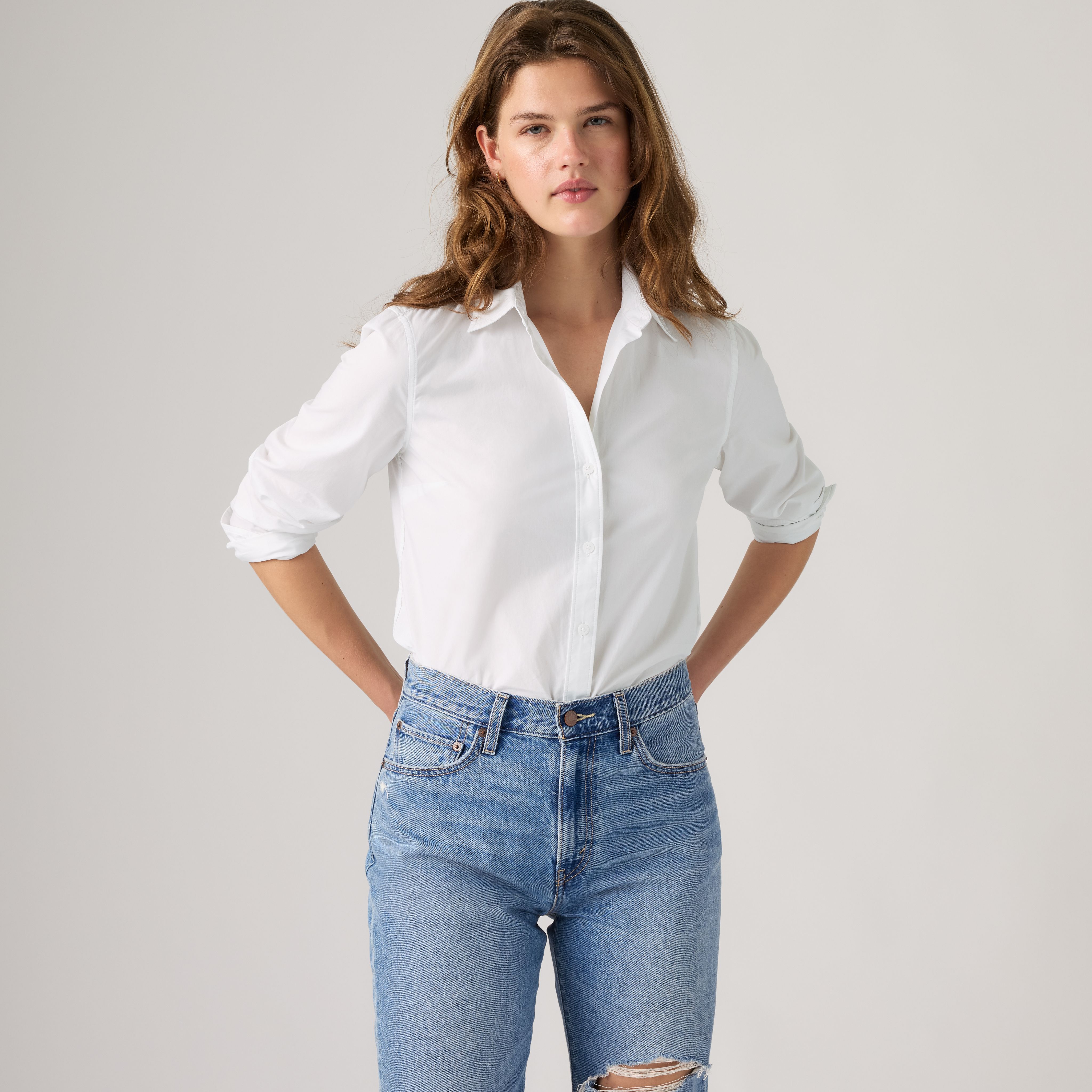 Carlile Classic Poplin Shirt 1