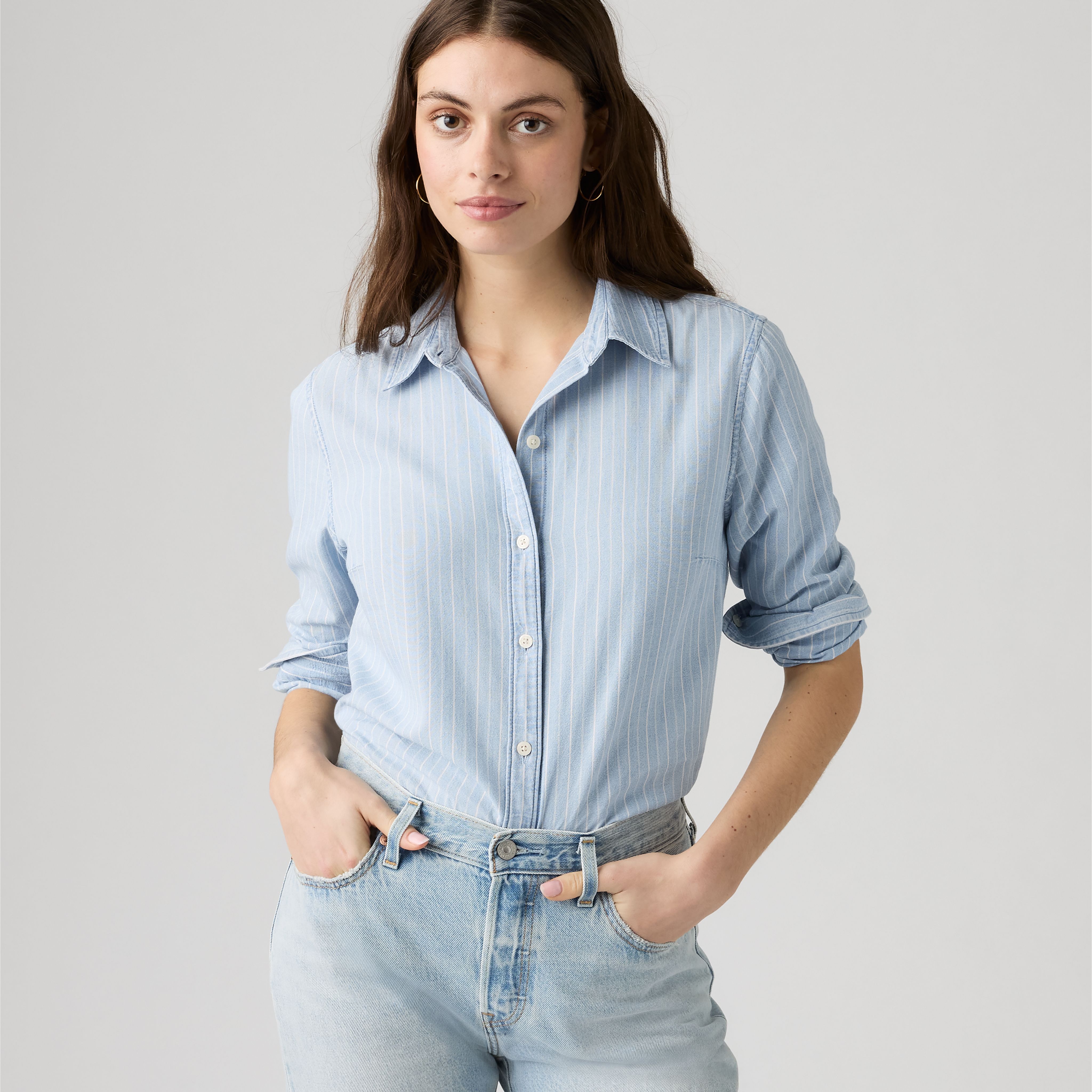 Carlile Classic Poplin Shirt 1