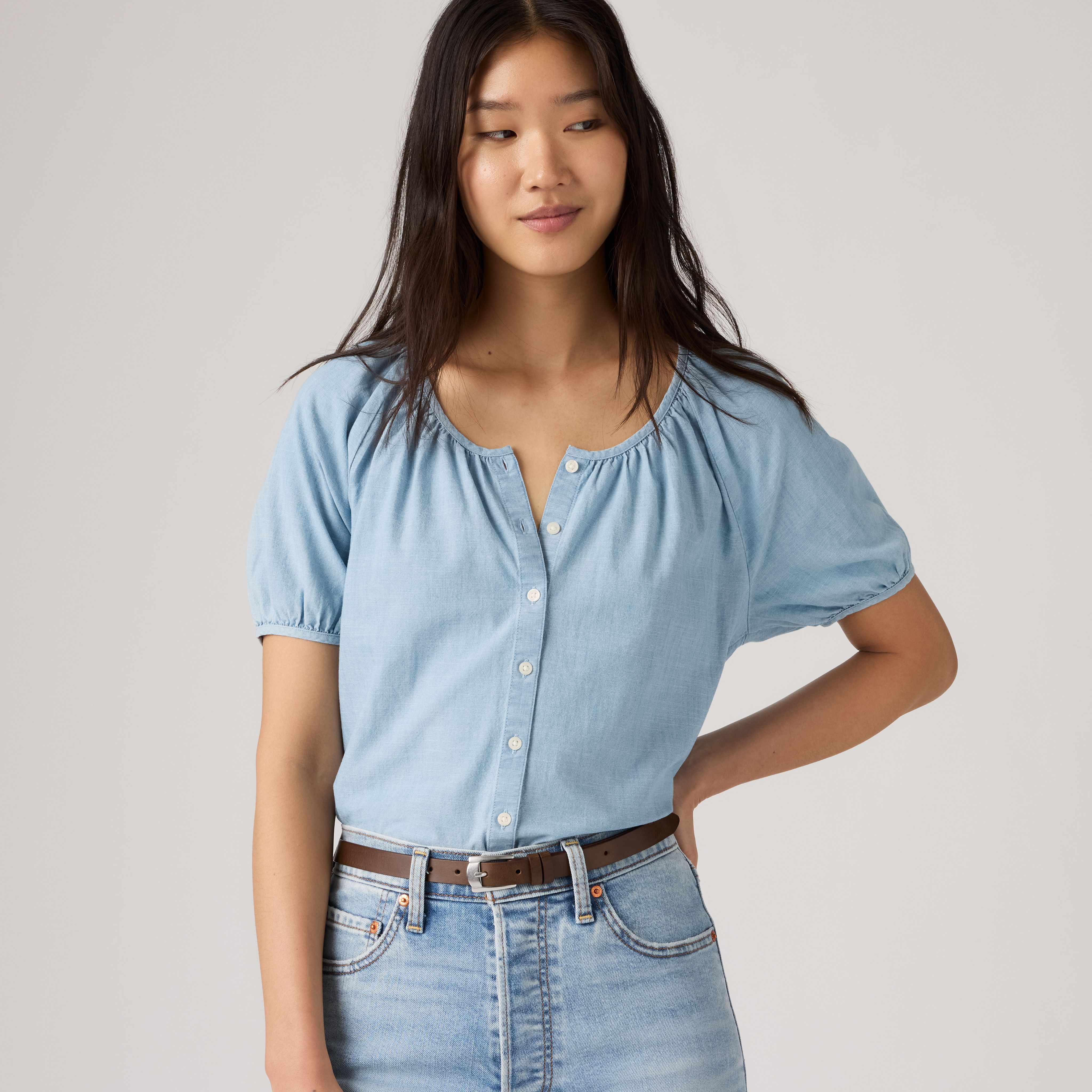 Cady Short-Sleeve Blouse 1