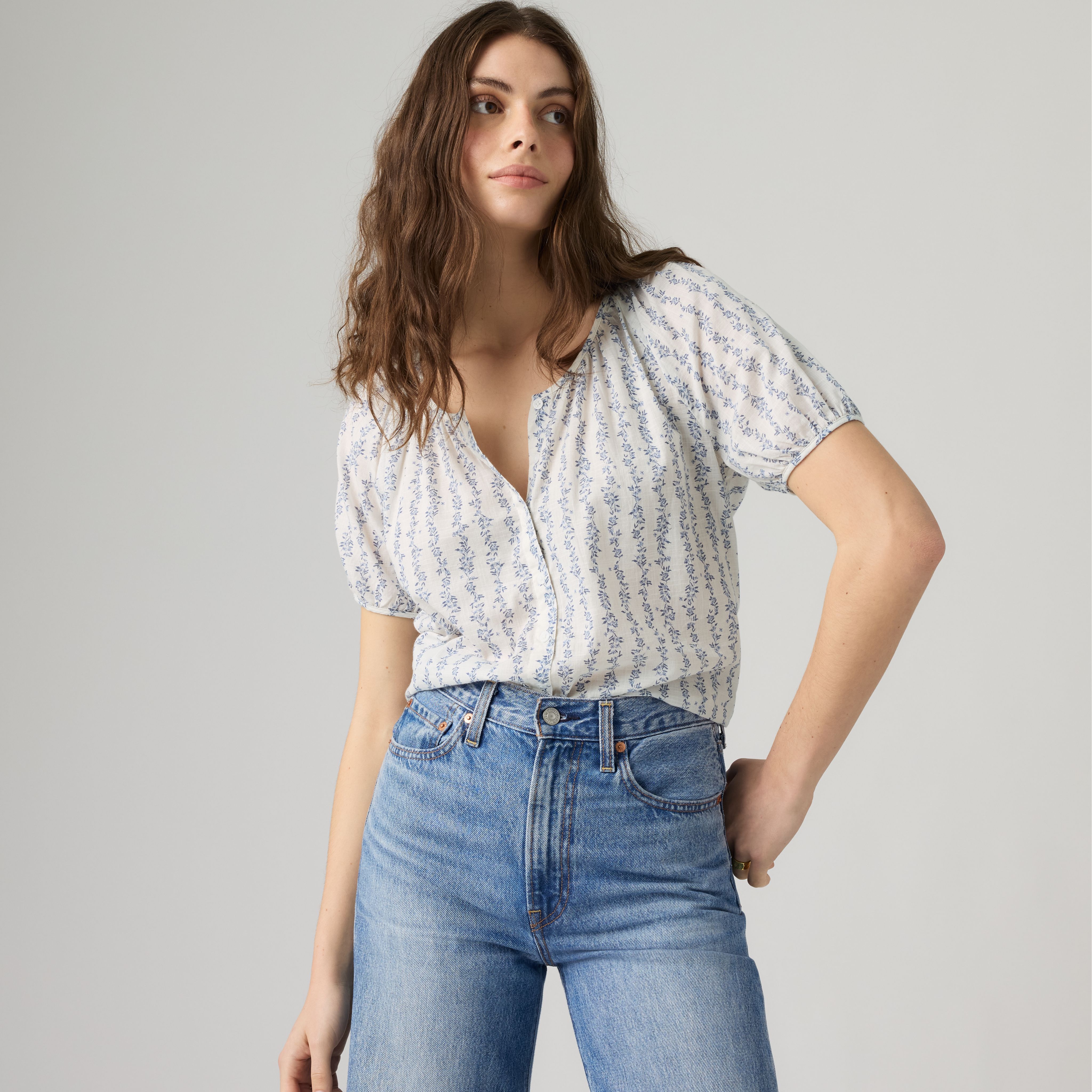 Cady Short-Sleeve Blouse 1