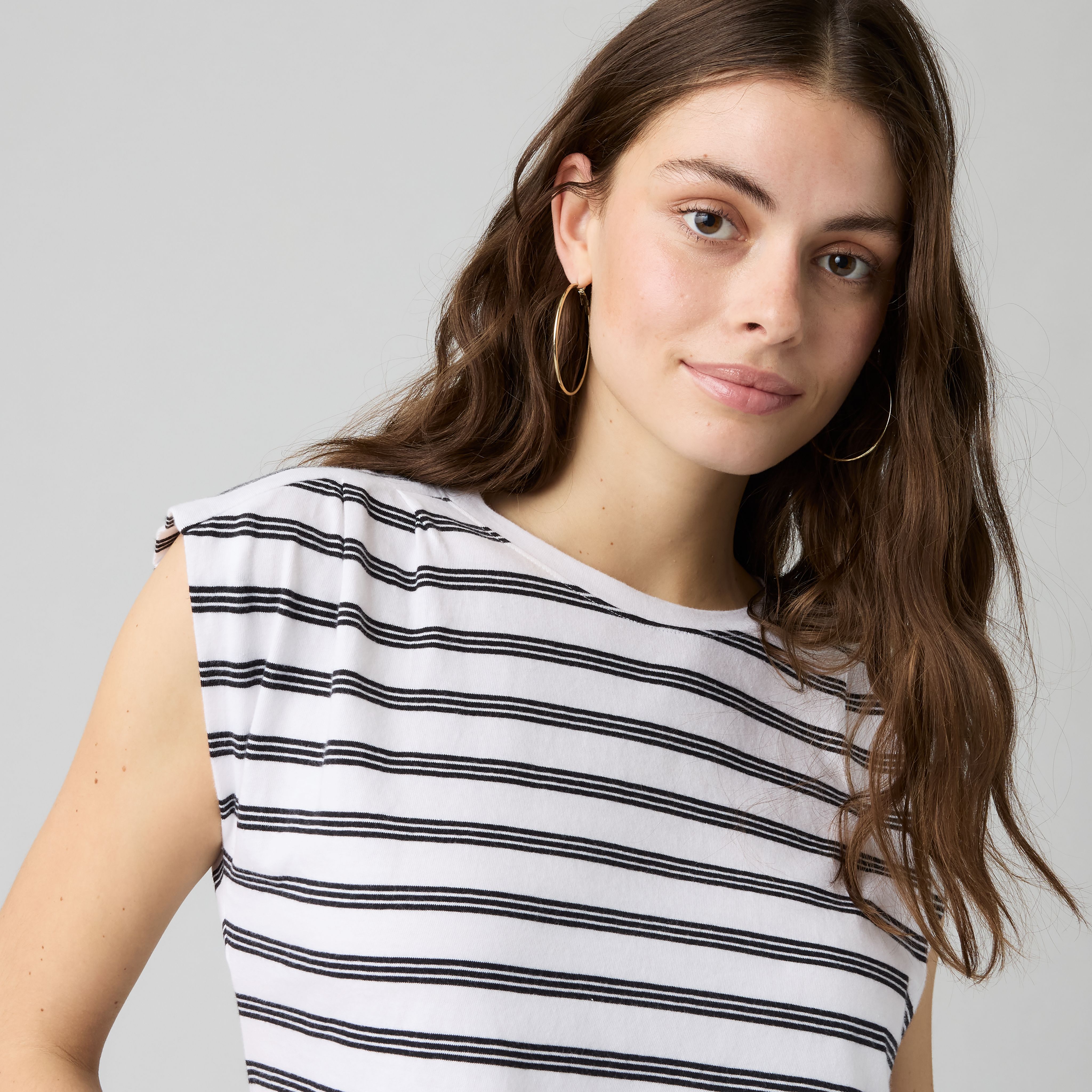 Pleated Muscle Tank Top 2