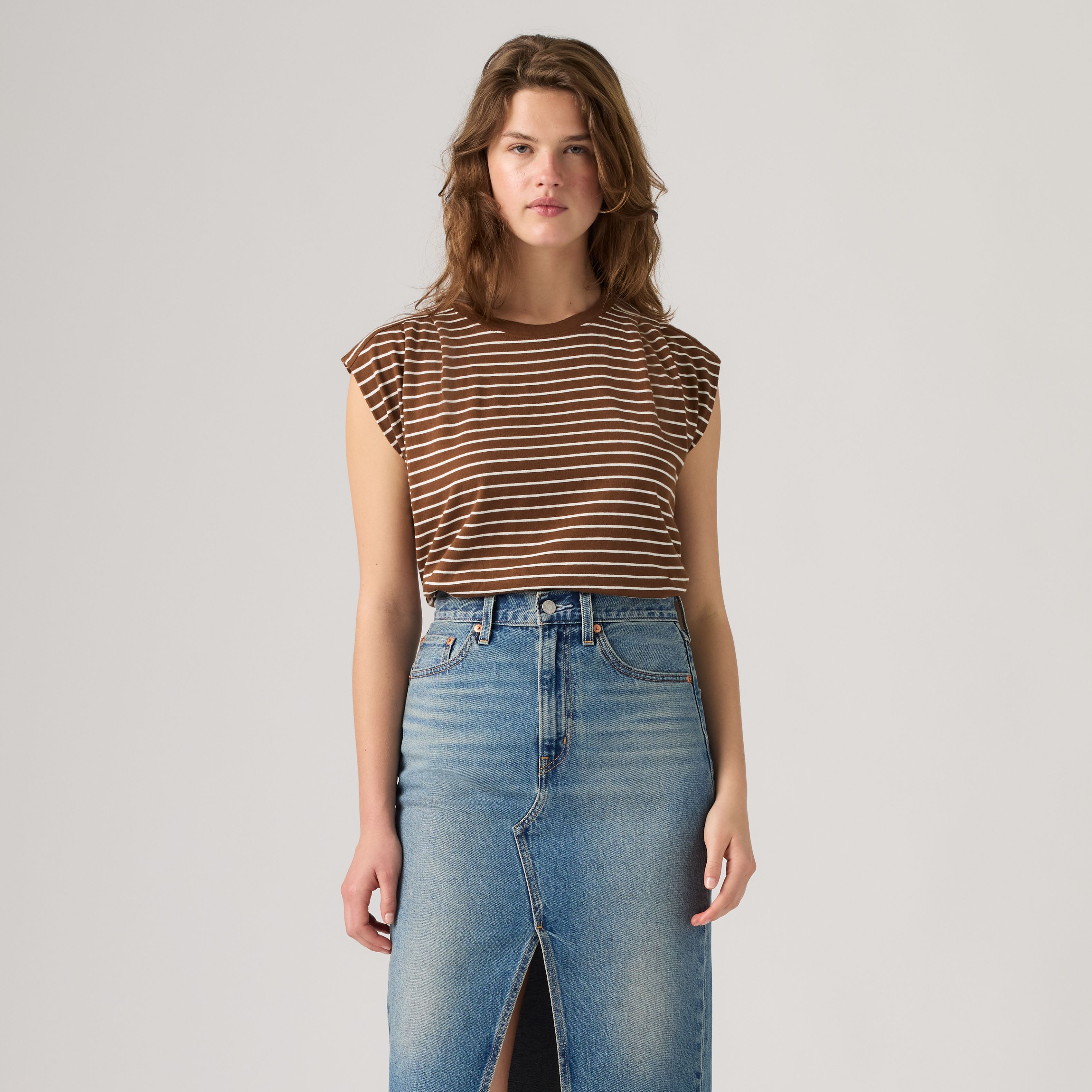 Pleated Muscle Tank Top 3