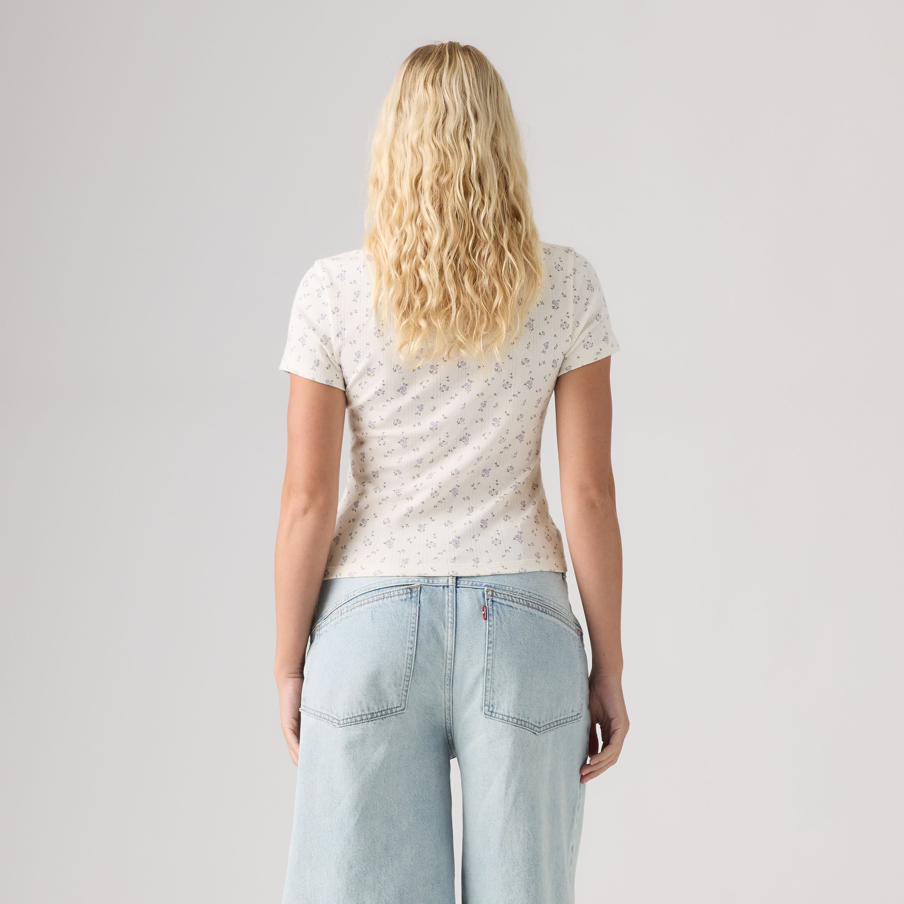 Dry Goods Pointelle Short-Sleeve Henley 4