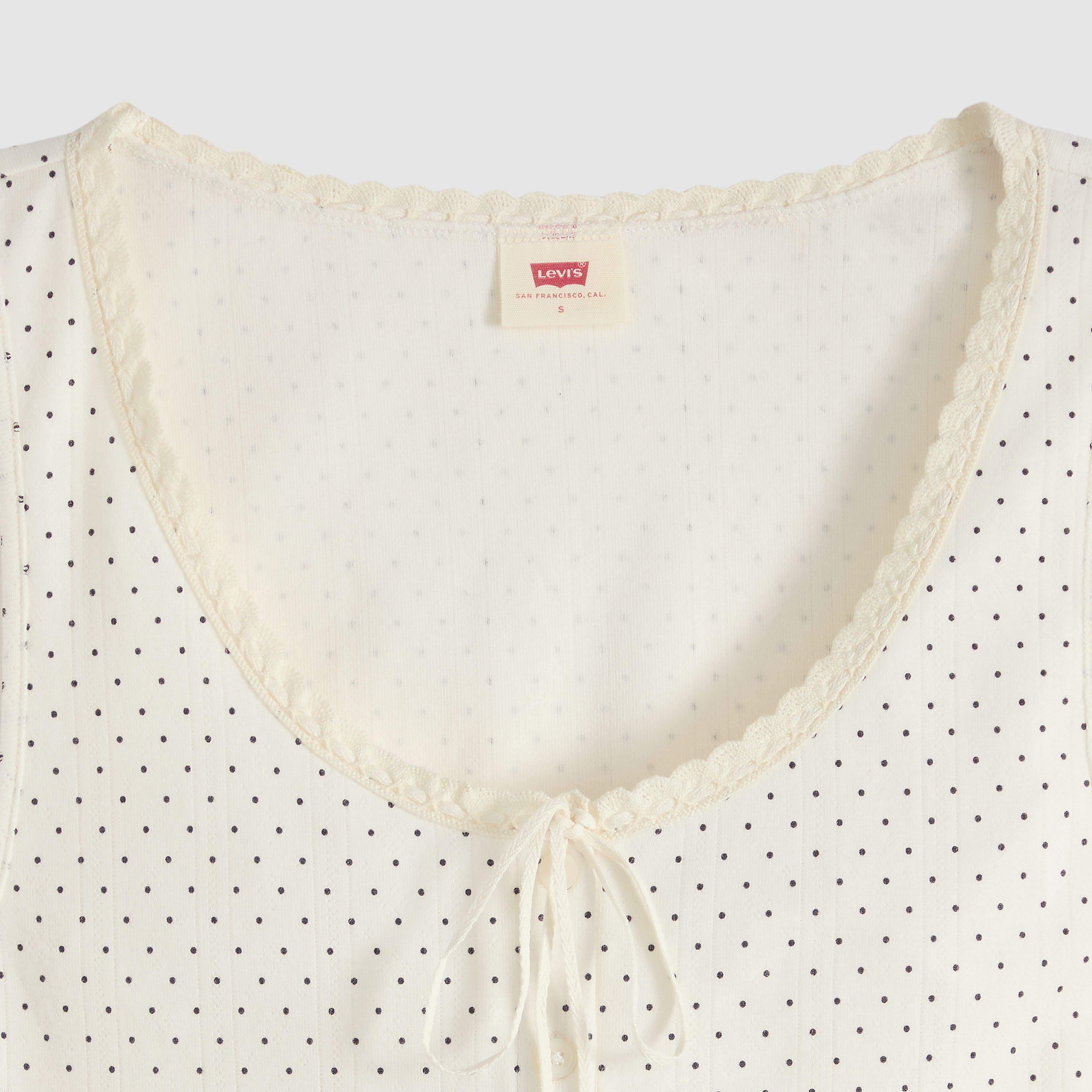 Levi's® Dry Goods Pointelle Lace Tank Top 7